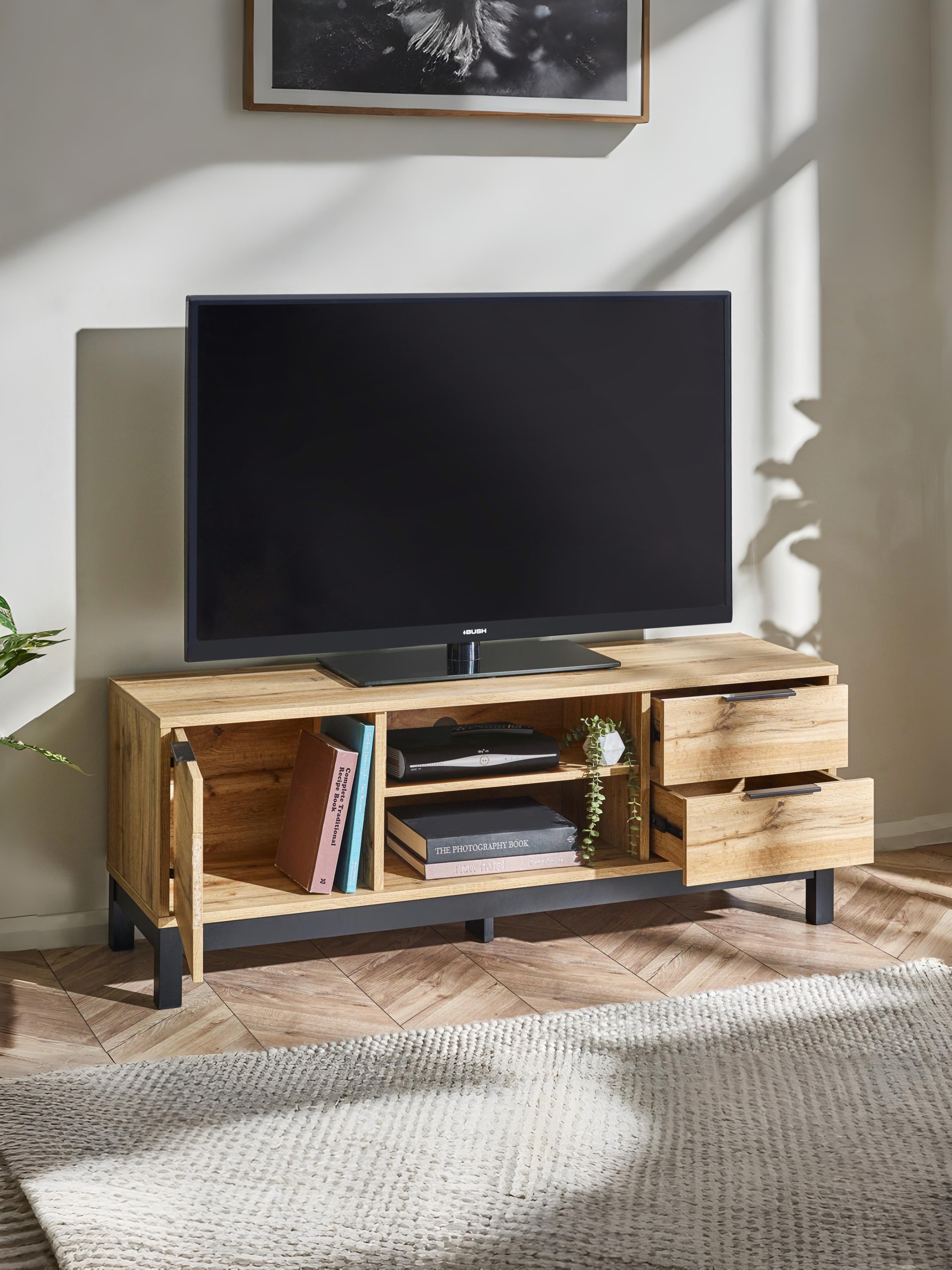 Bali TV Unit - Light Oak