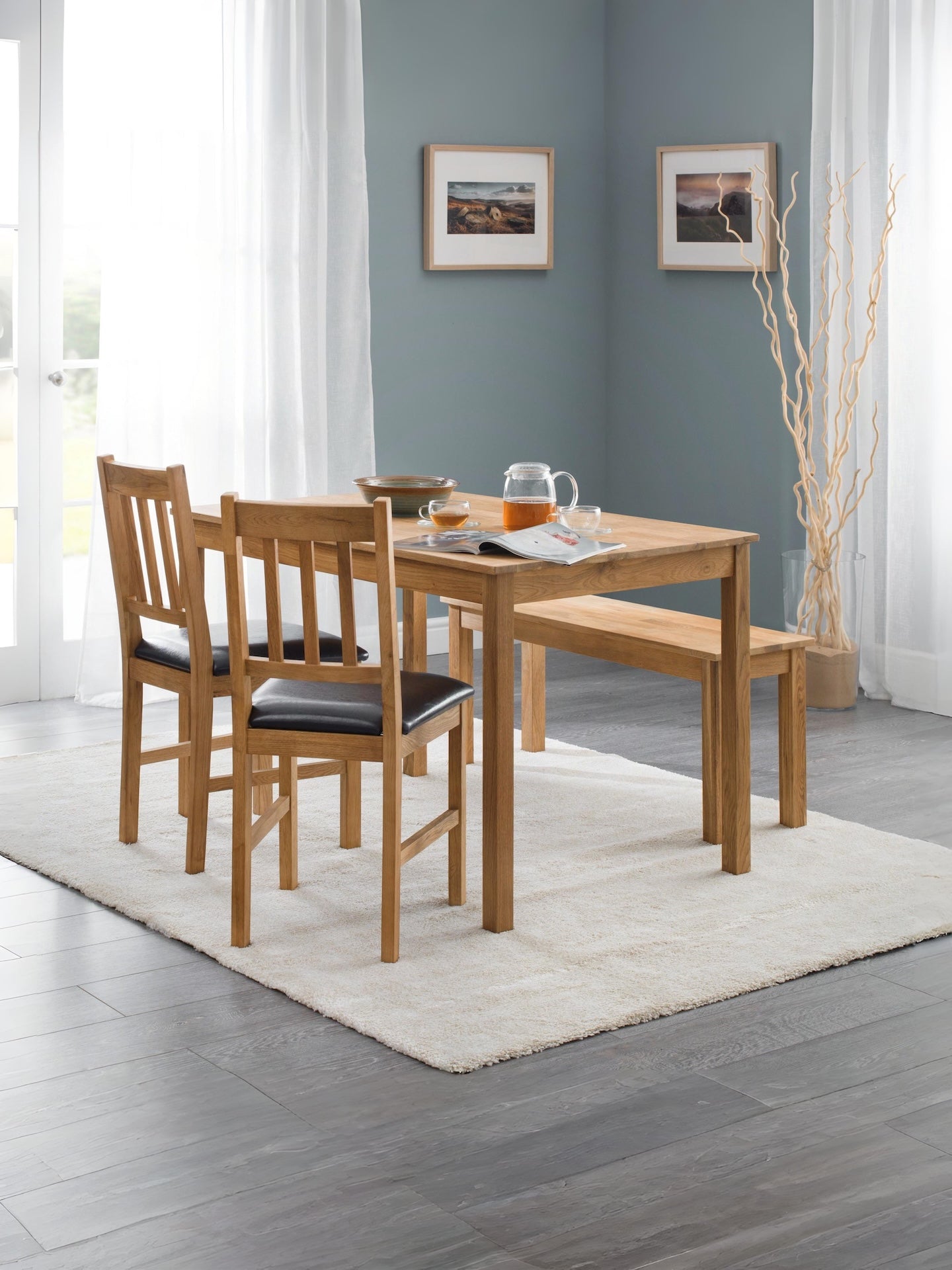 Coxmoor Rectangular Dining Table - Oak