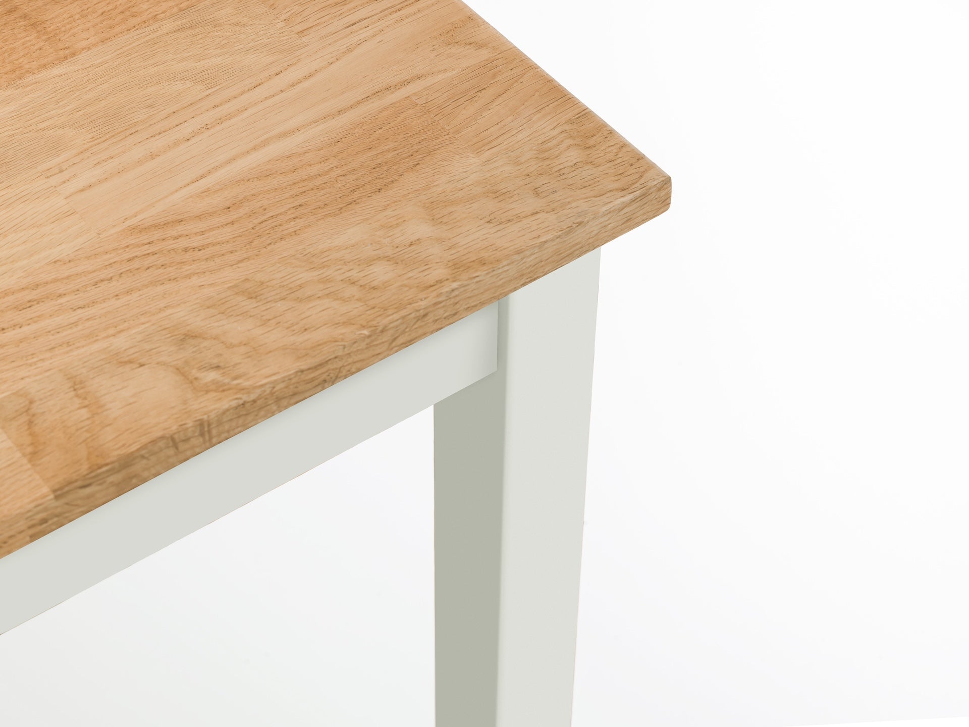 Coxmoor 75cm Square Dining Table - Ivory & Oak