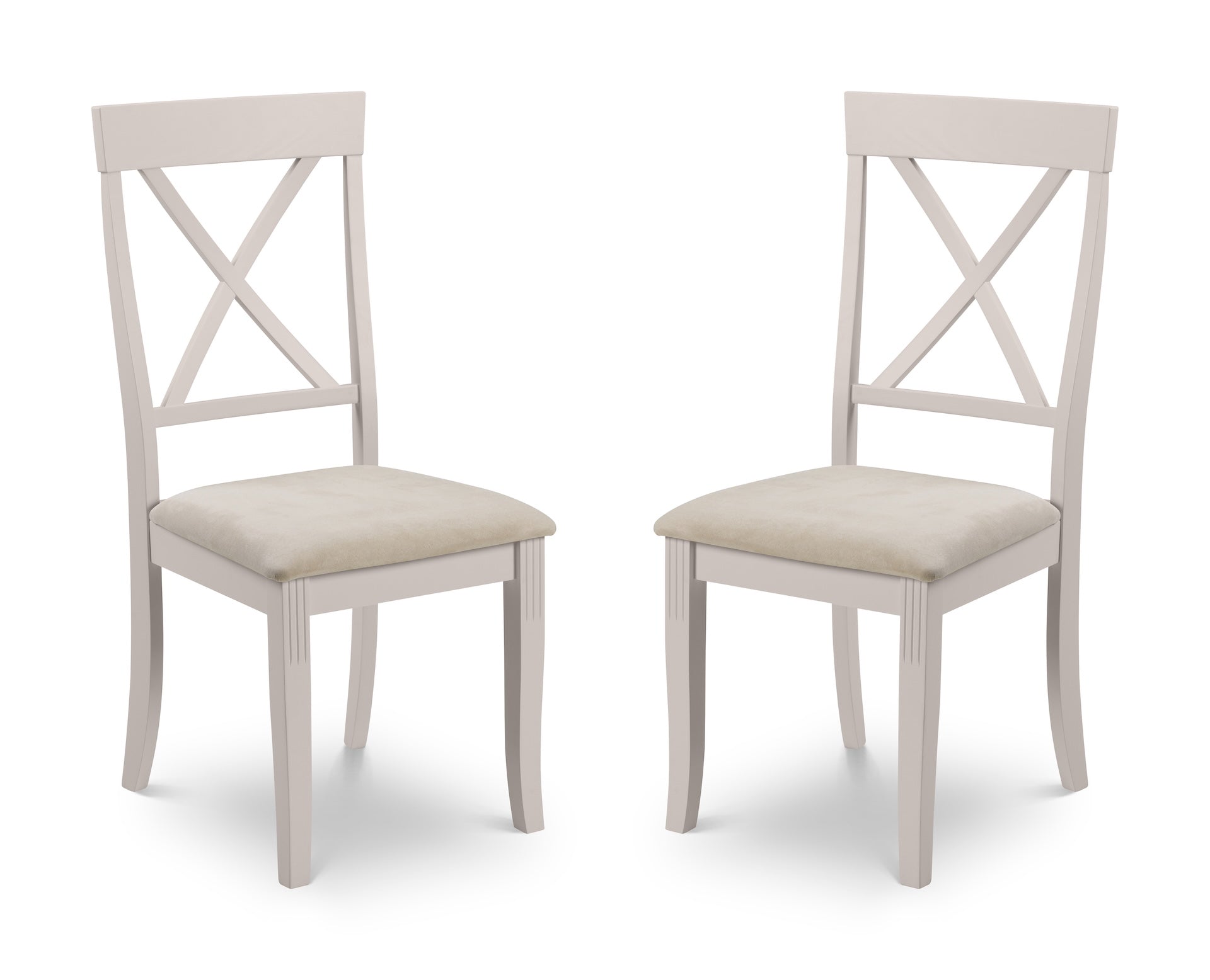 Davenport Elephant Grey Dining Chairs (Set Of 2)