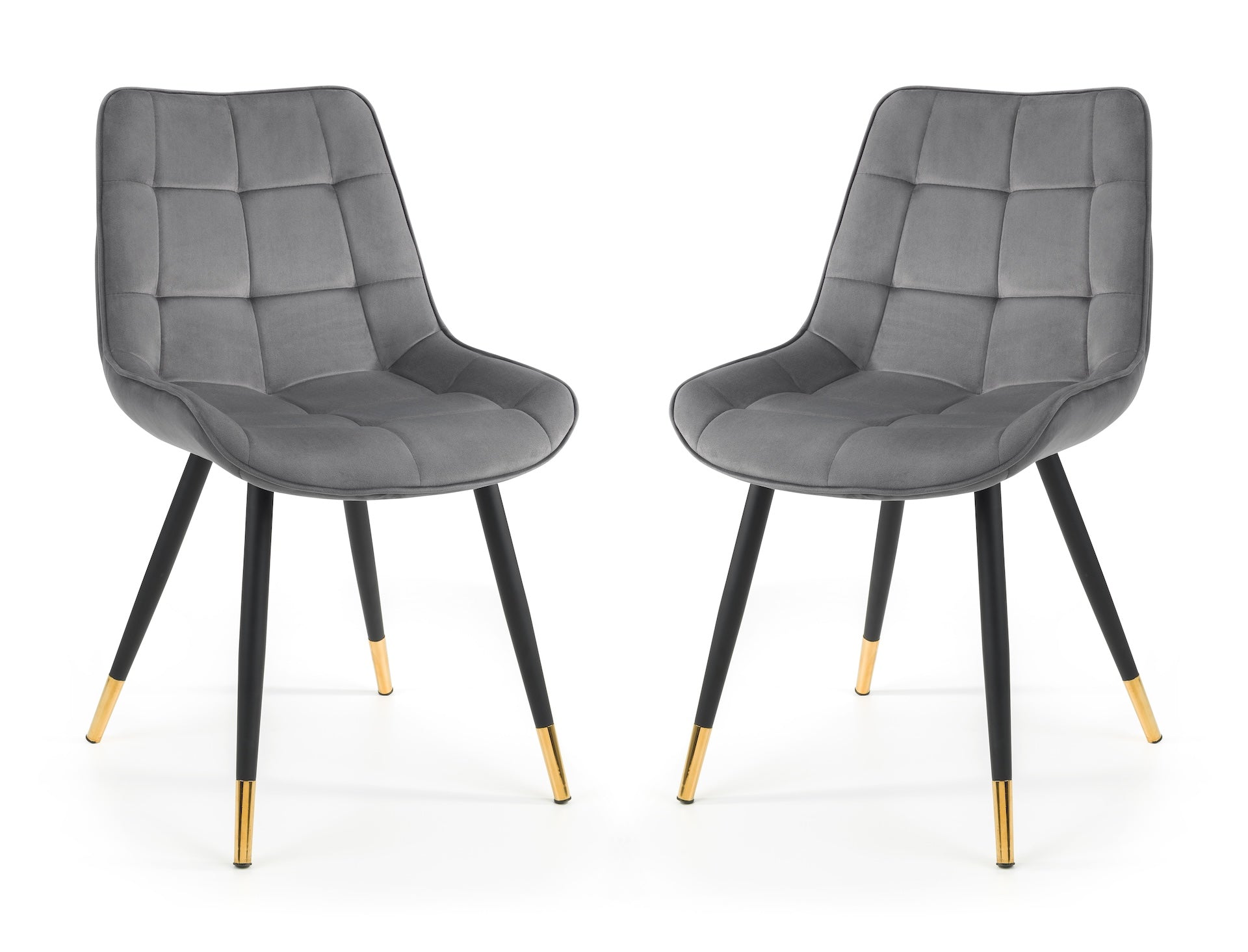 Hadid Dining Chairs - Grey (Set Of 2)
