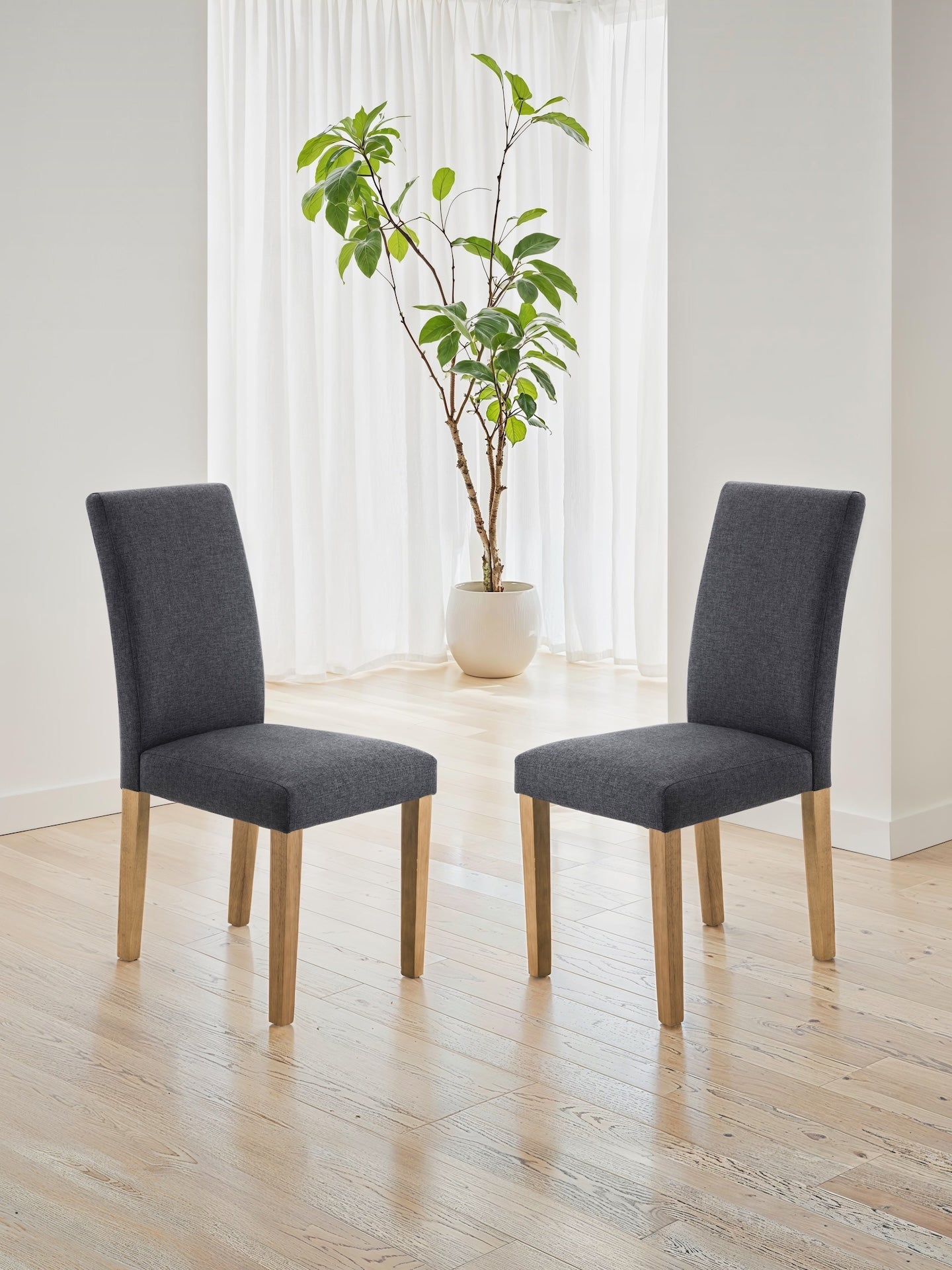 Hastings Fabric Dining Chairs (Set Of 2)