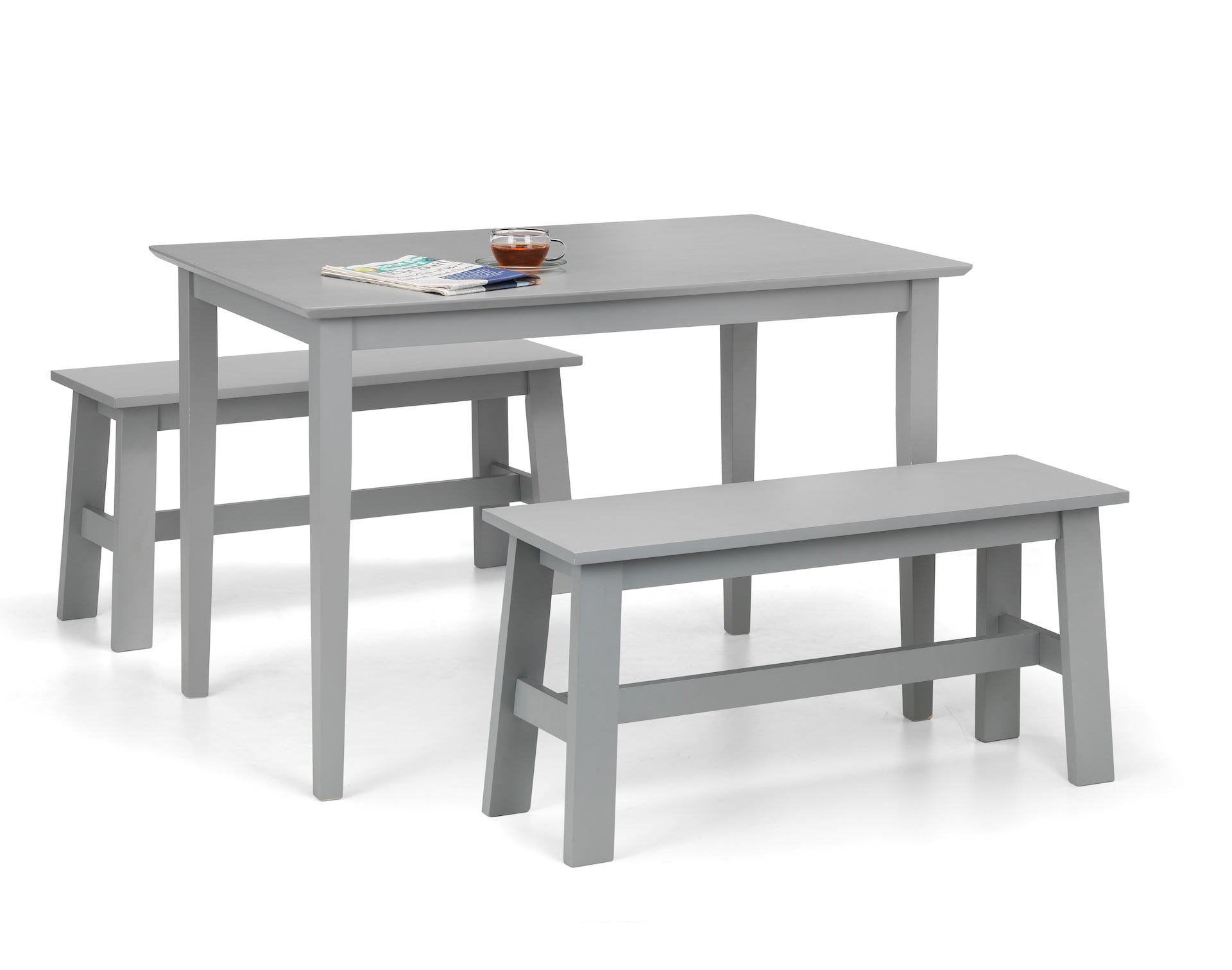 Kobe Compact Rectangular Table - Torino Grey