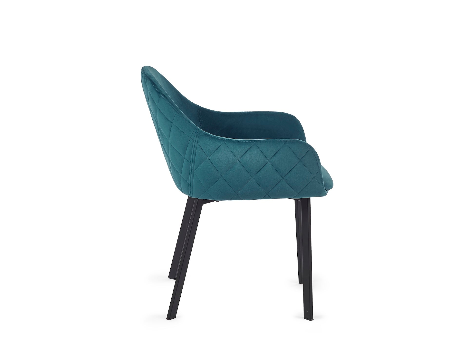 Lima Dining Chairs - Teal Velvet (Set Of 2)