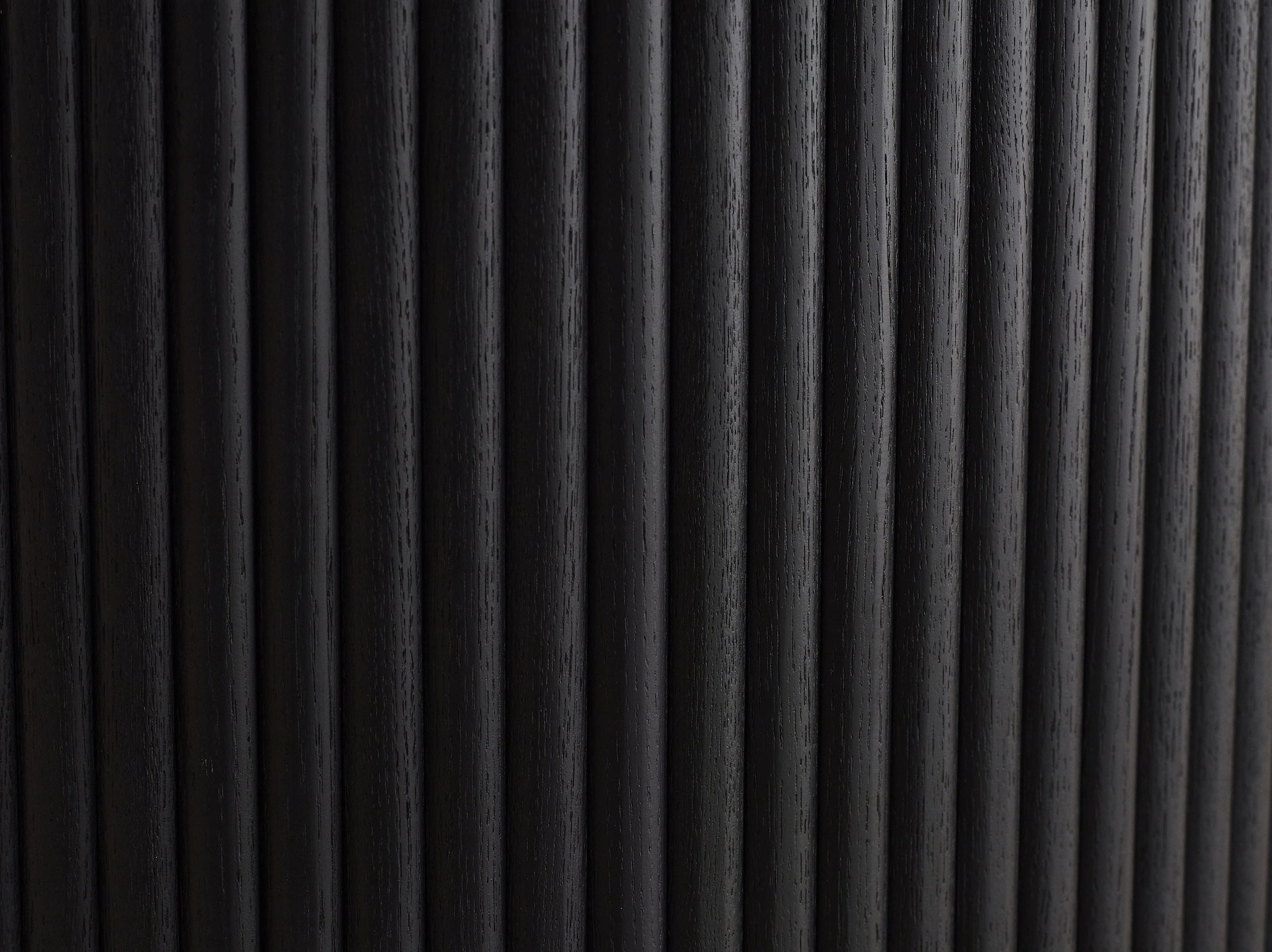 Louis Fluted Extending Dining Table - Black