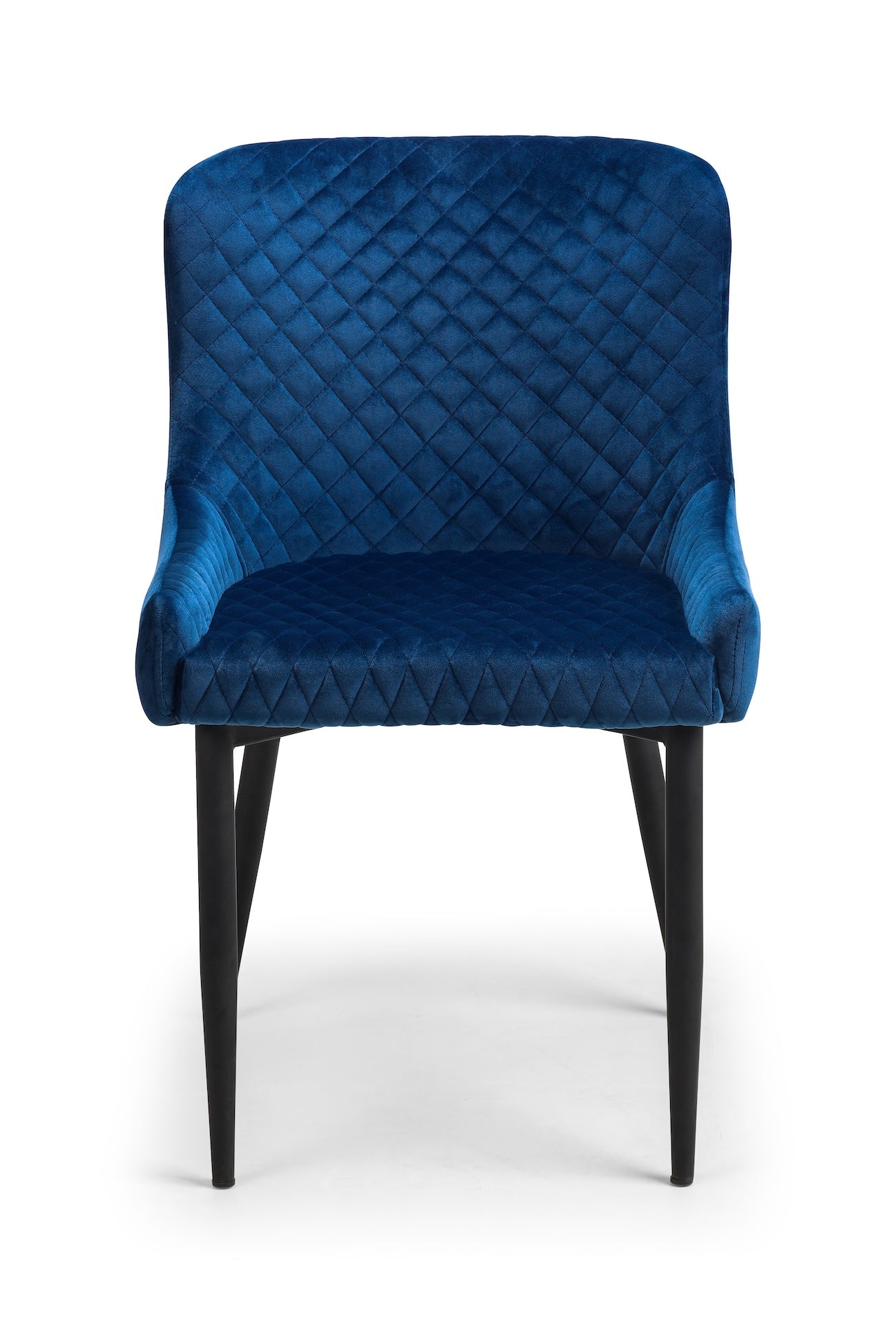 Luxe Velvet Dining Chairs - Blue (Set Of 2)