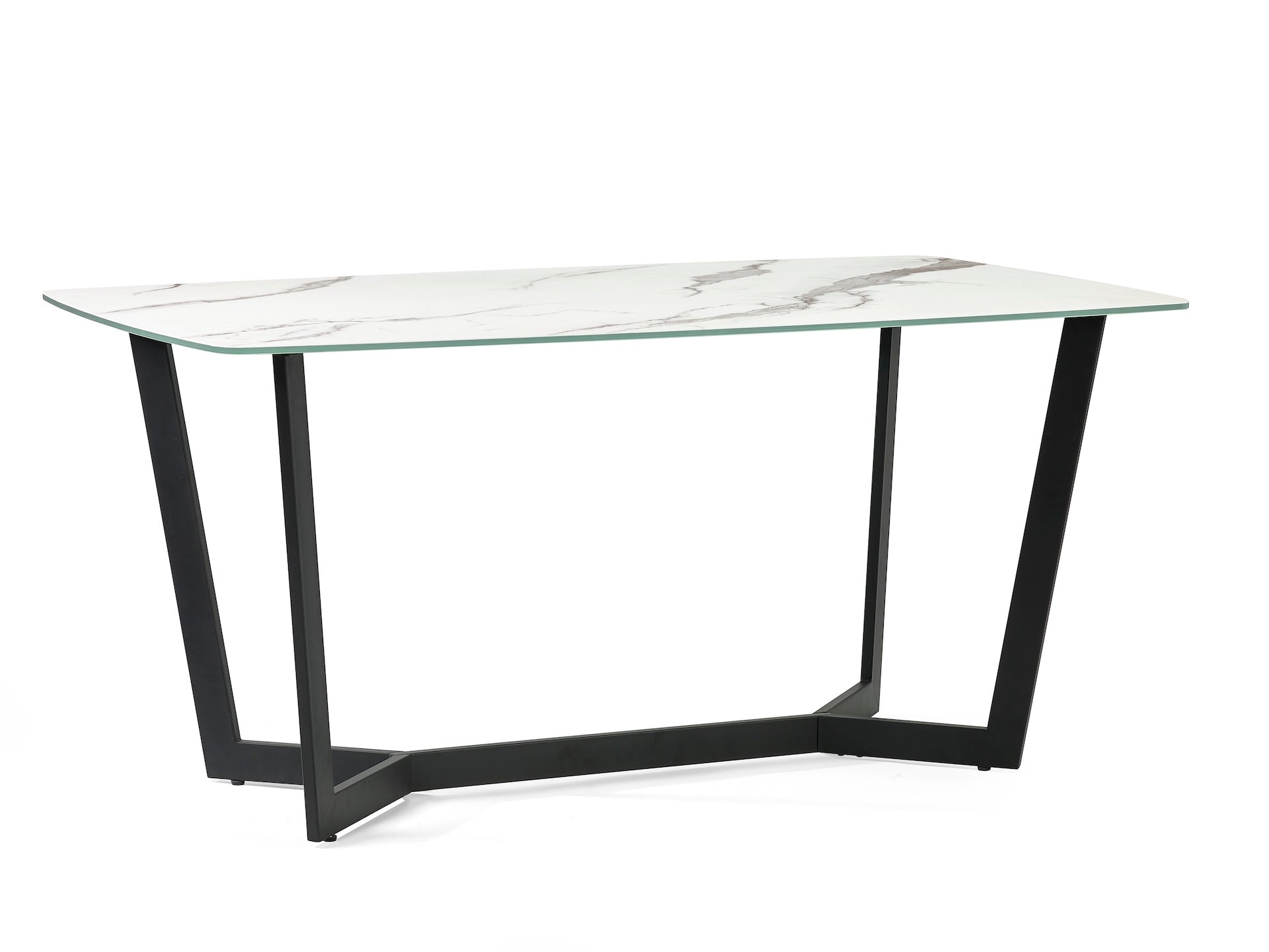 Olympus Dining Table - White Marble