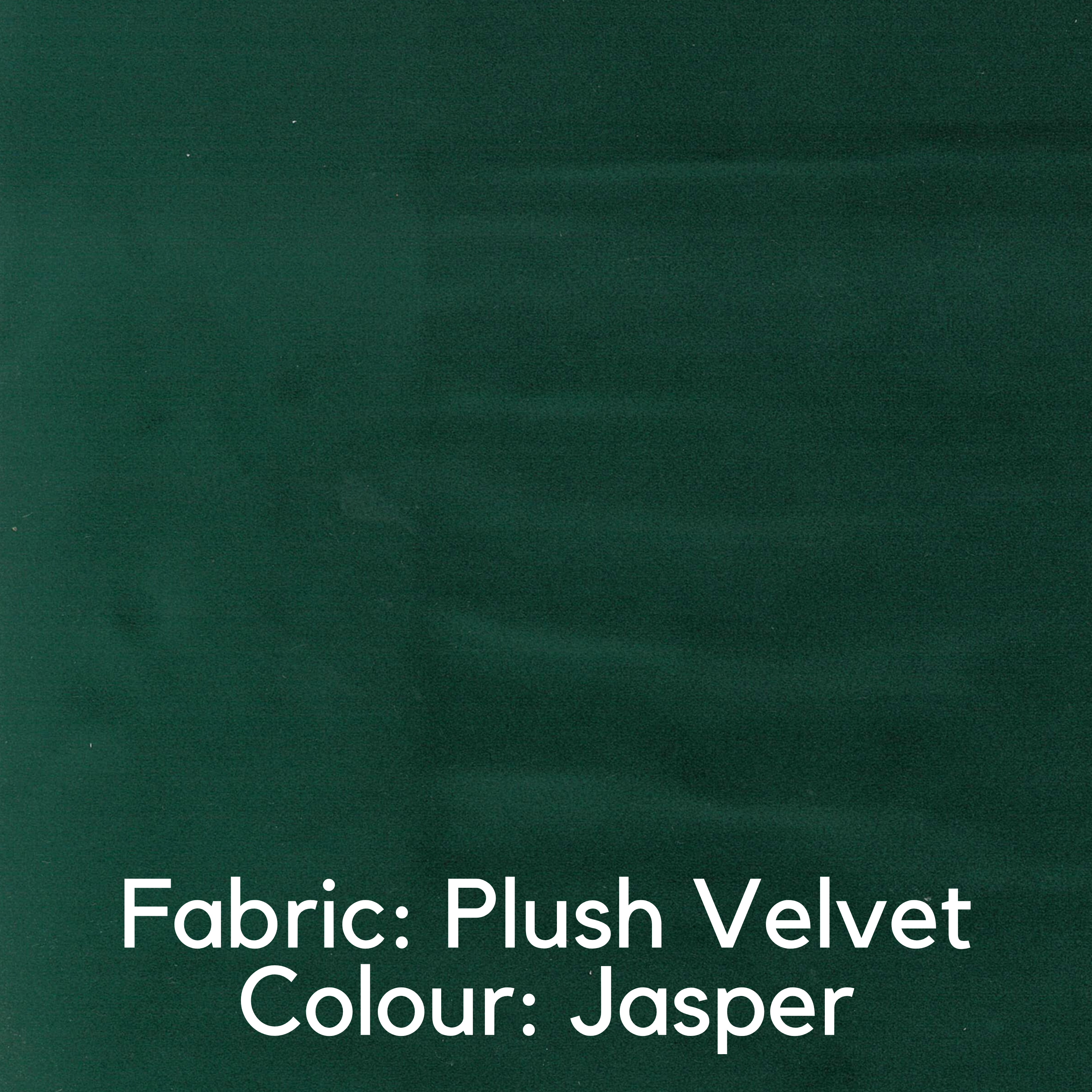 Plush Velvet Fabric - Jasper (Colour Swatch)