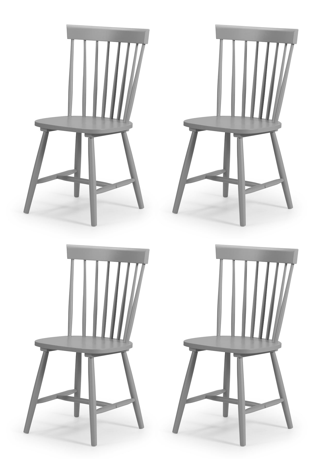 Torino Grey Chairs (Set of 4)