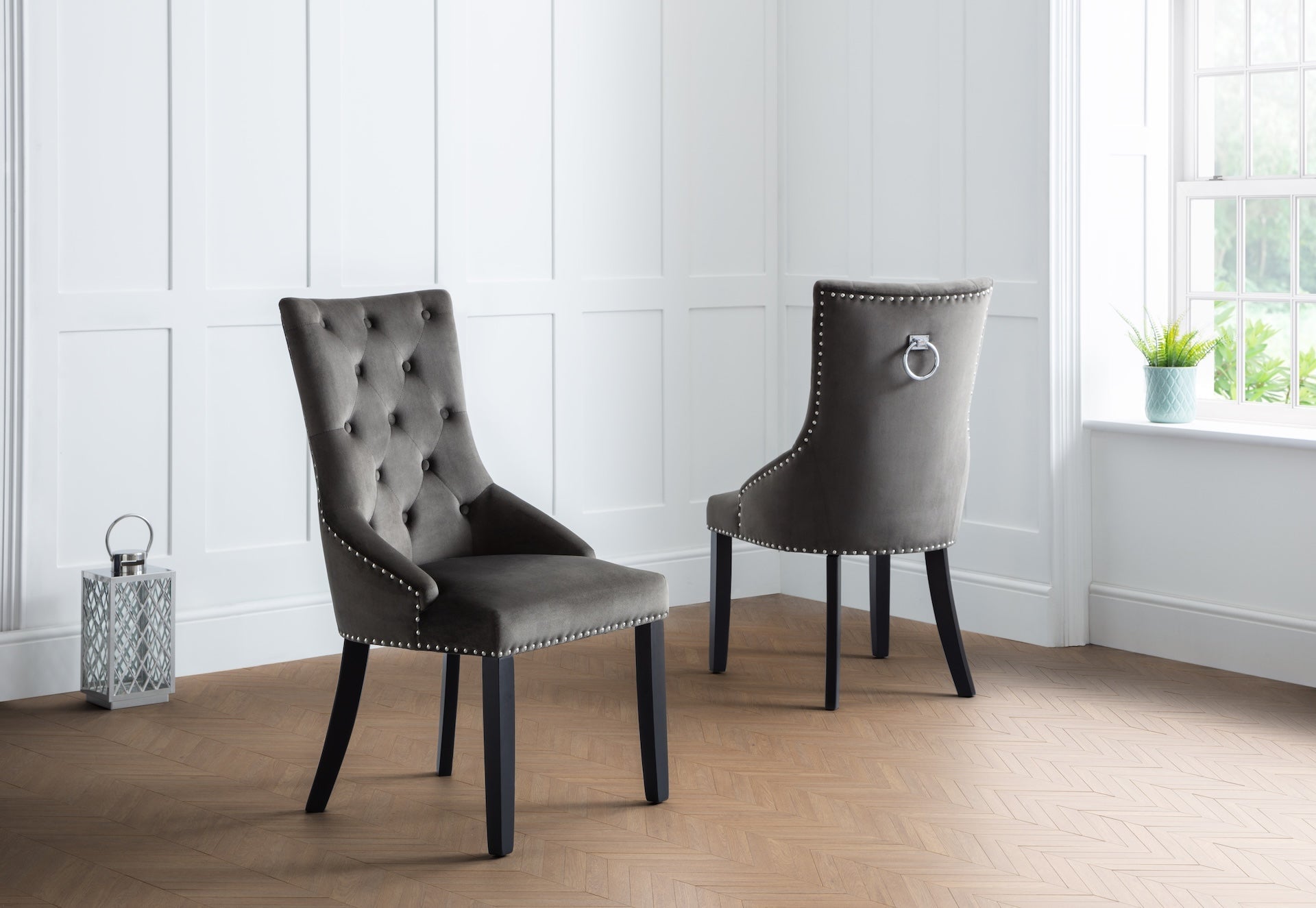 Veneto Knockerback Chairs (Set Of 2)