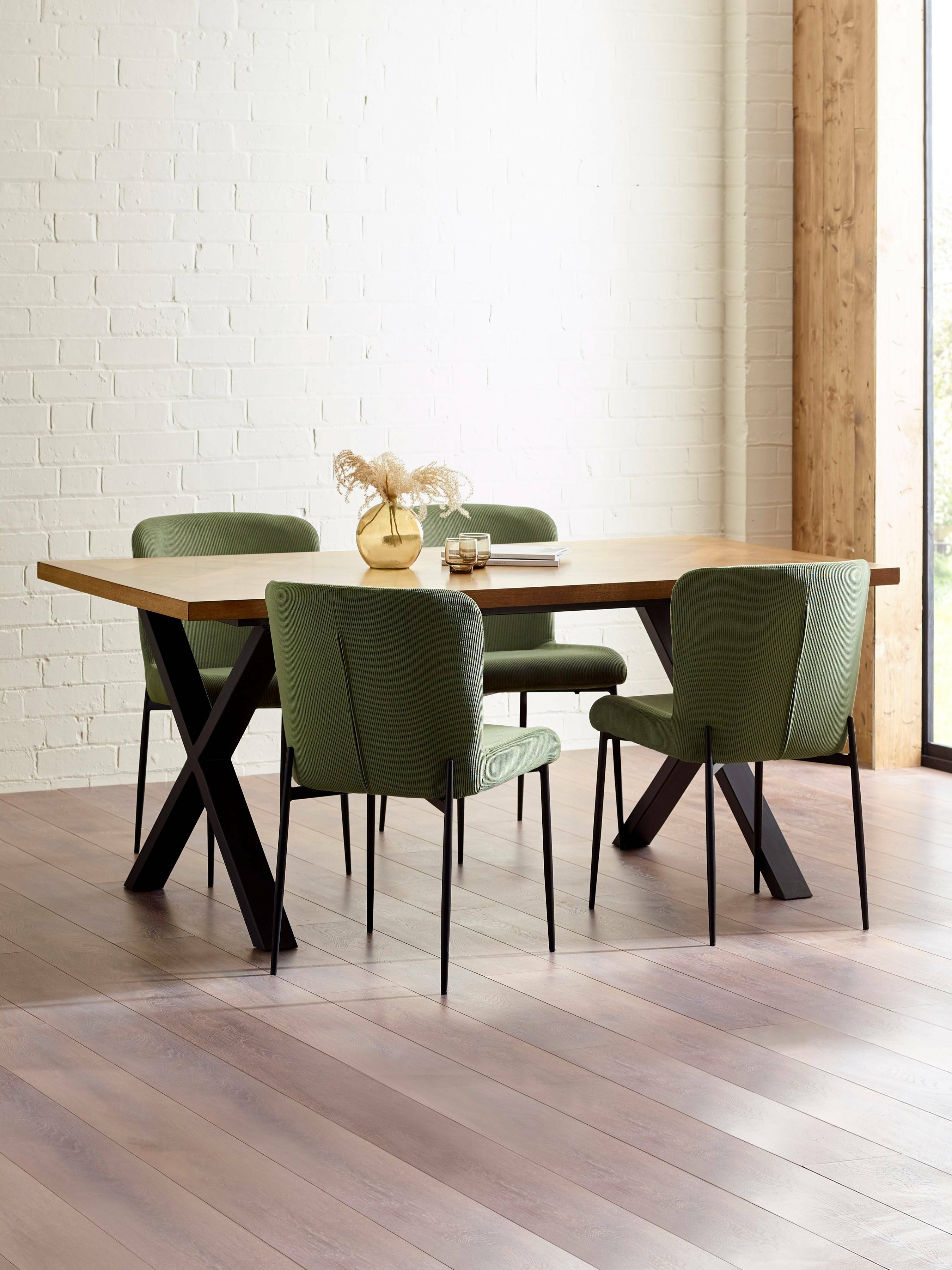 Leonie Dining Chairs - Green (Set of 2)