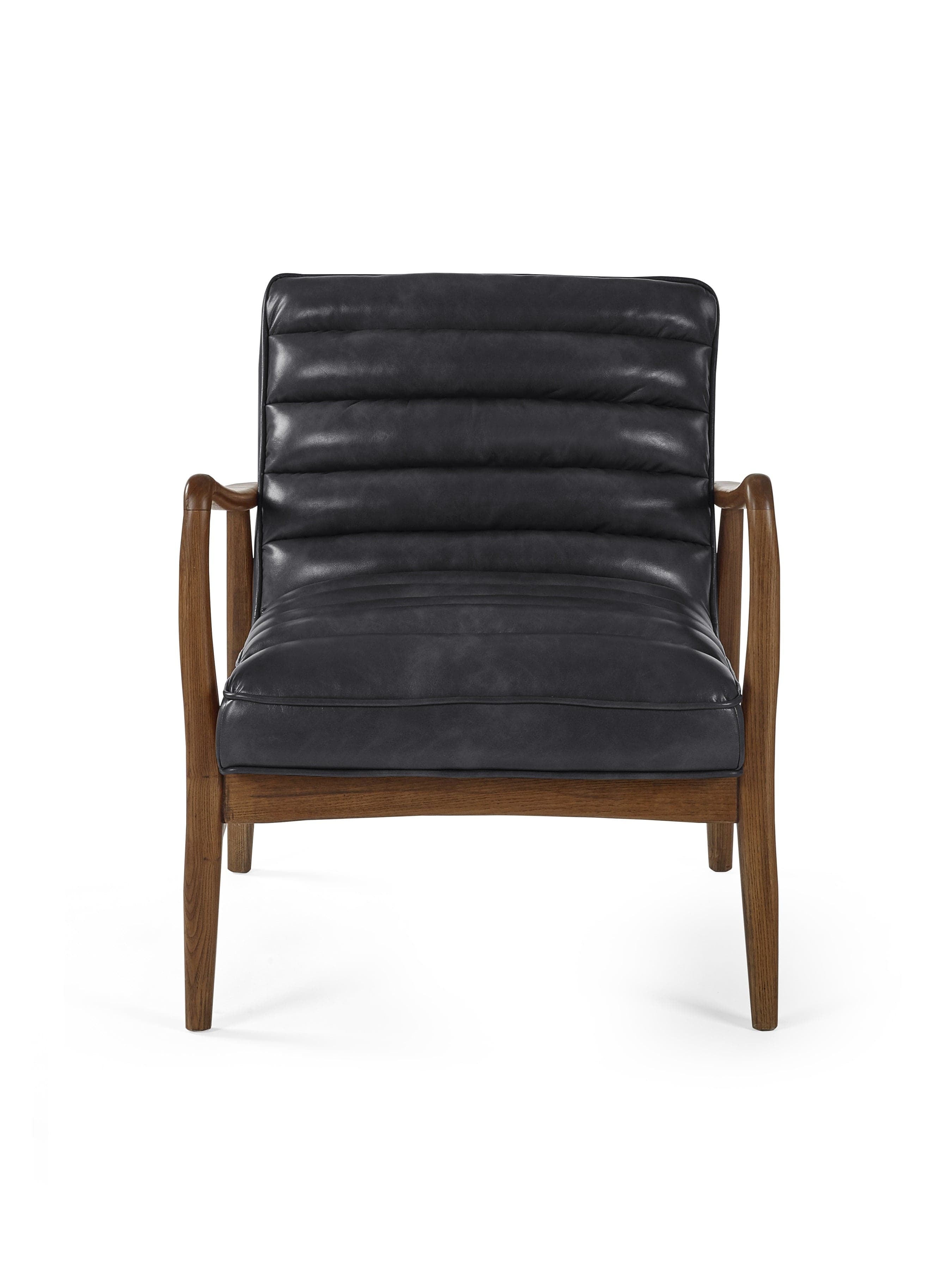Julian Bowen Armchair Marshall Accent Chair - Black Bed Kings