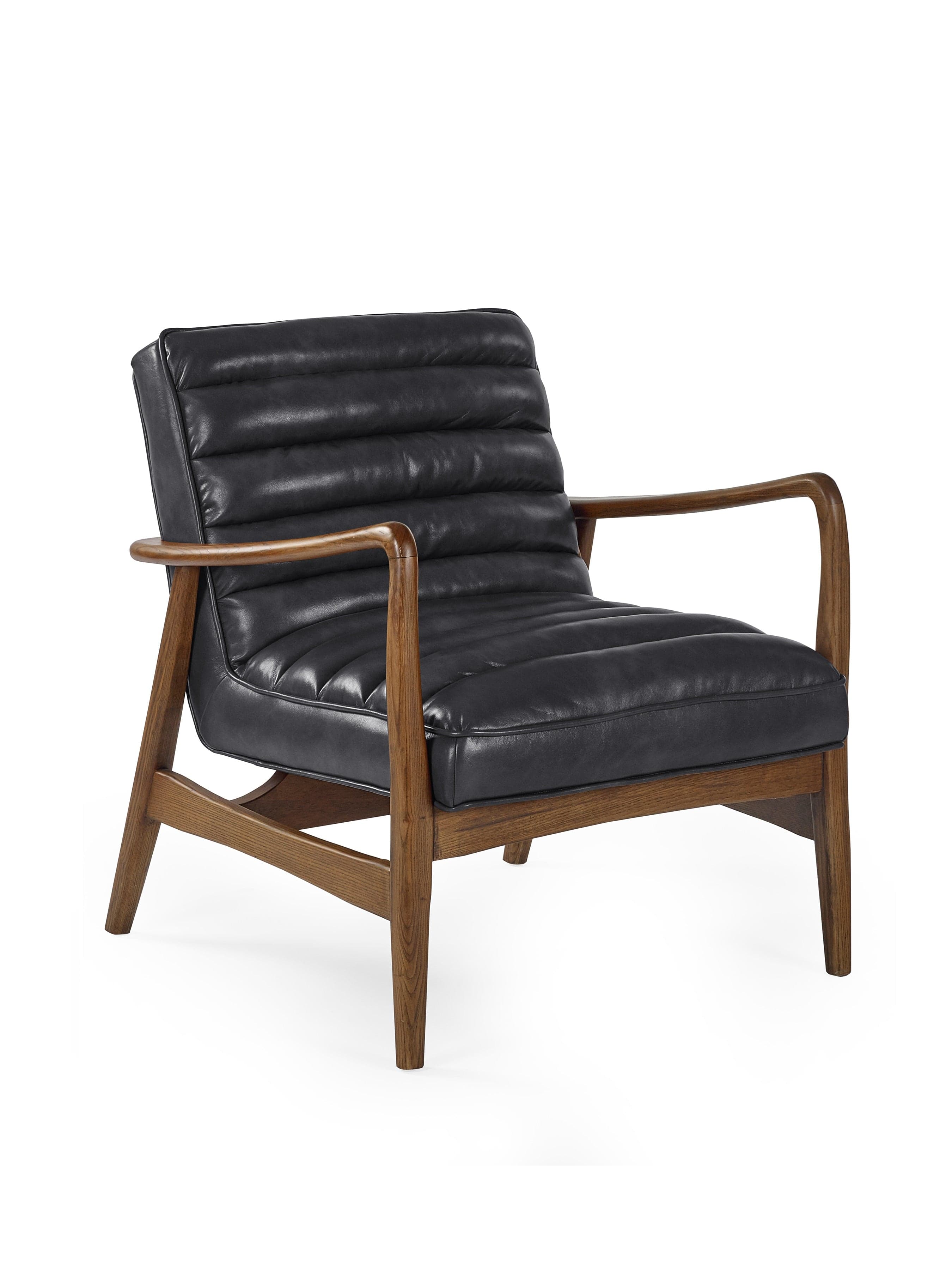 Julian Bowen Armchair Marshall Accent Chair - Black Bed Kings