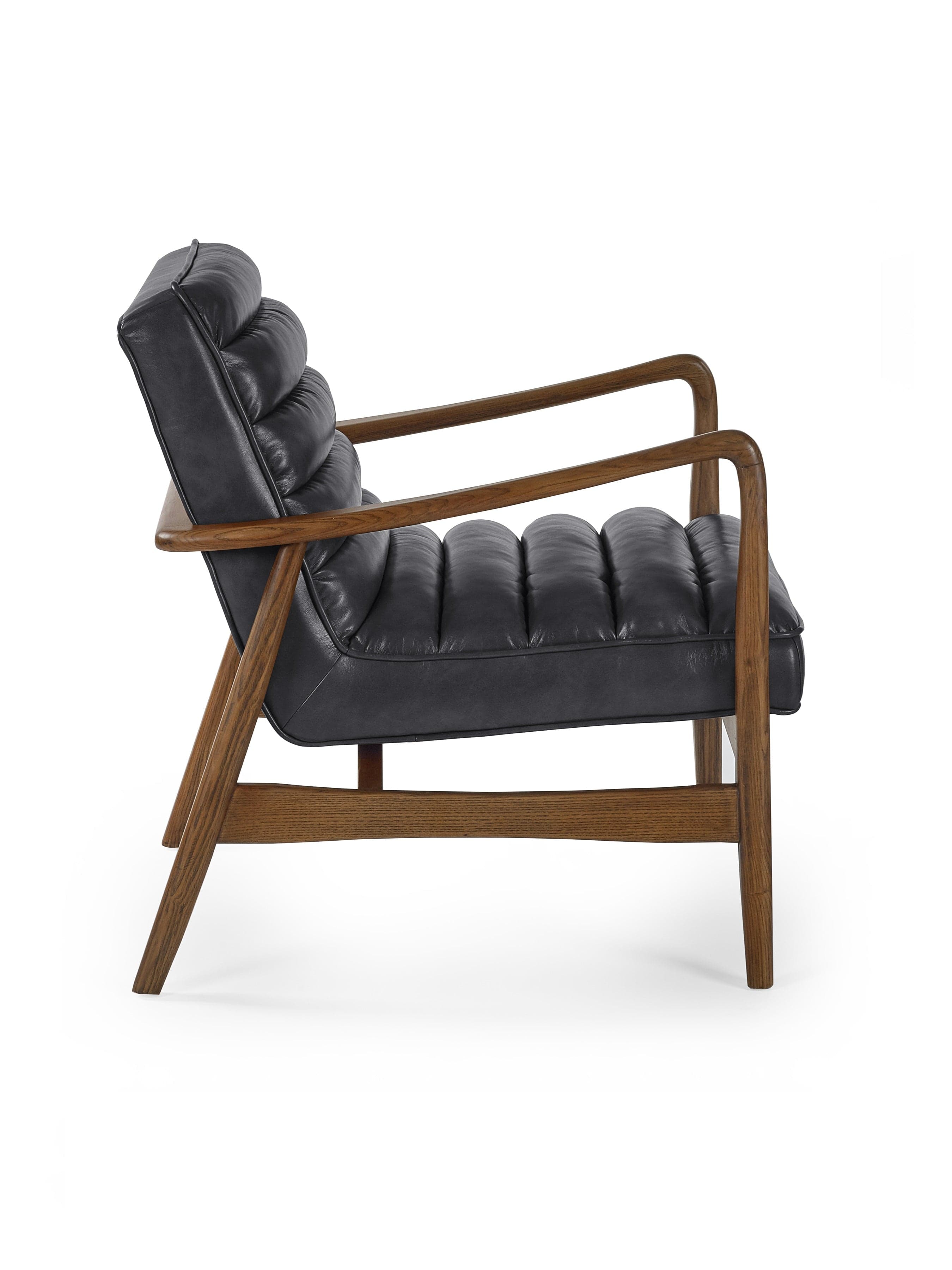 Julian Bowen Armchair Marshall Accent Chair - Black Bed Kings