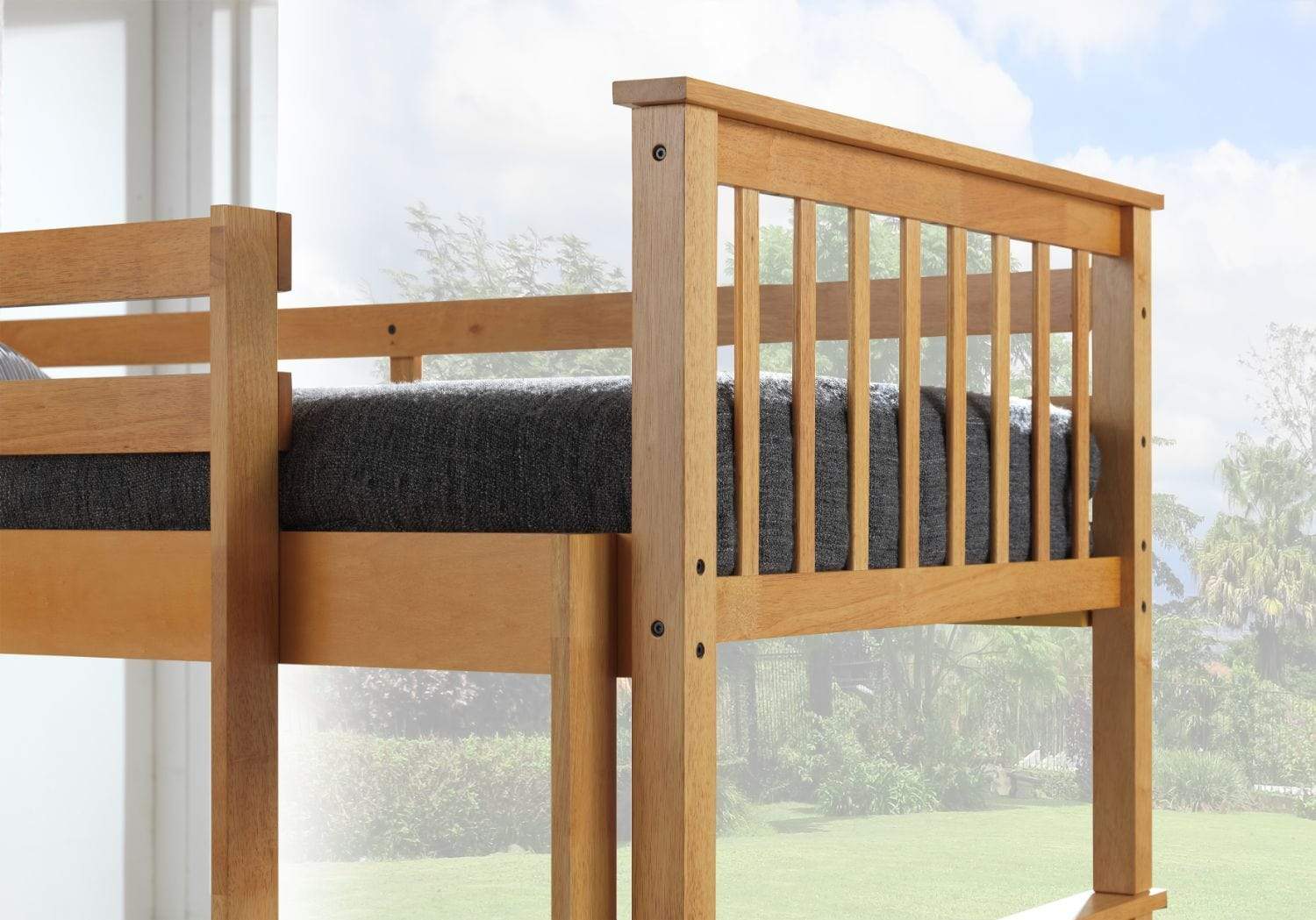 Artisan Bed Company Bunk Bed Louis 2 In 1 Beech Bunk Bed