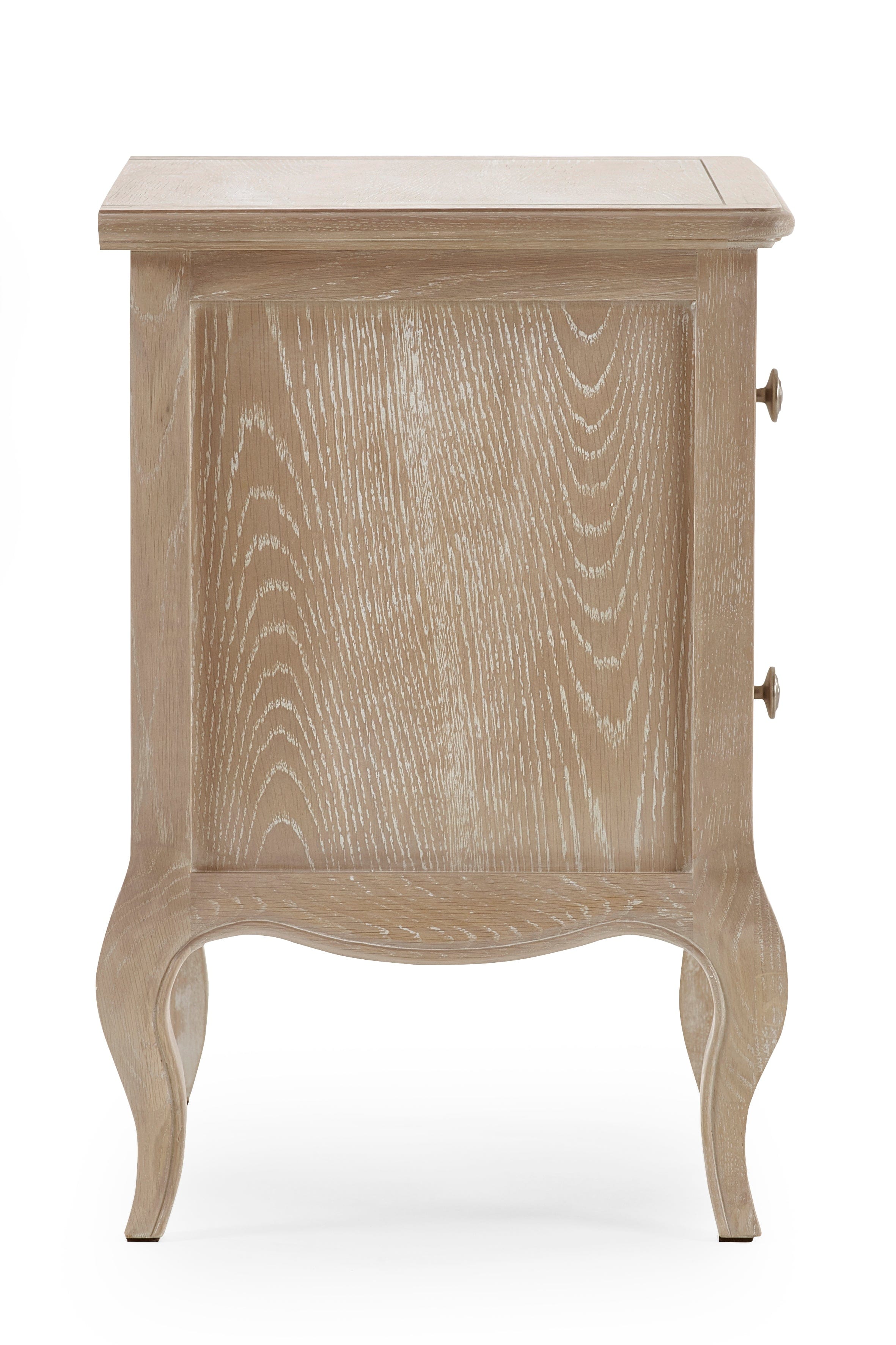 Julian Bowen Bedside Table Camille 2 Drawer Bedside Bed Kings