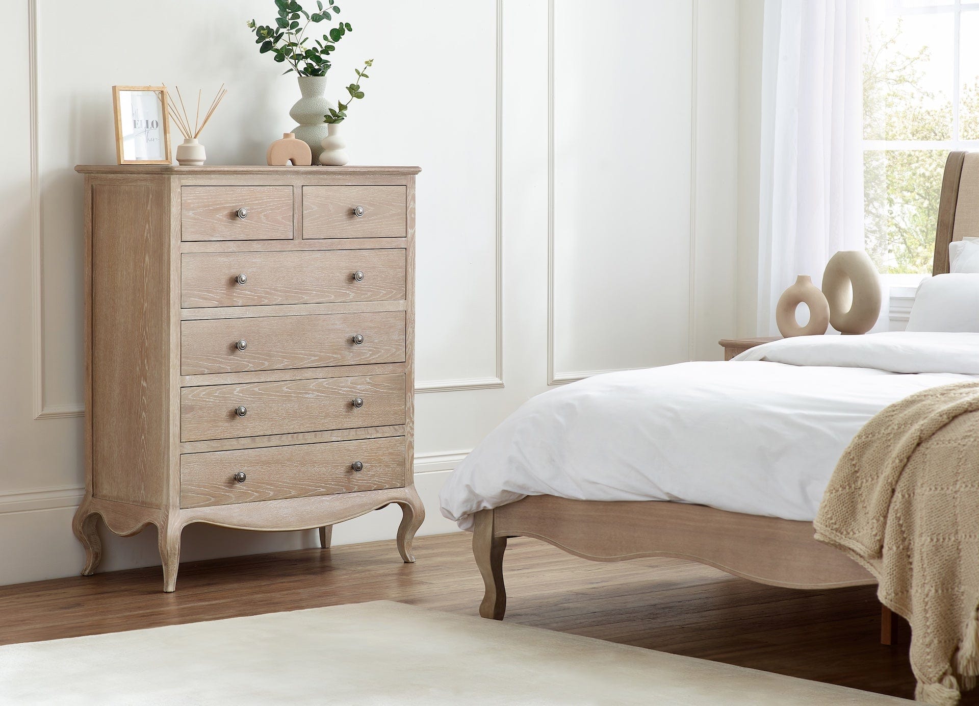 Julian Bowen Chest Of Drawers Camille 4 + 2 Chest Bed Kings
