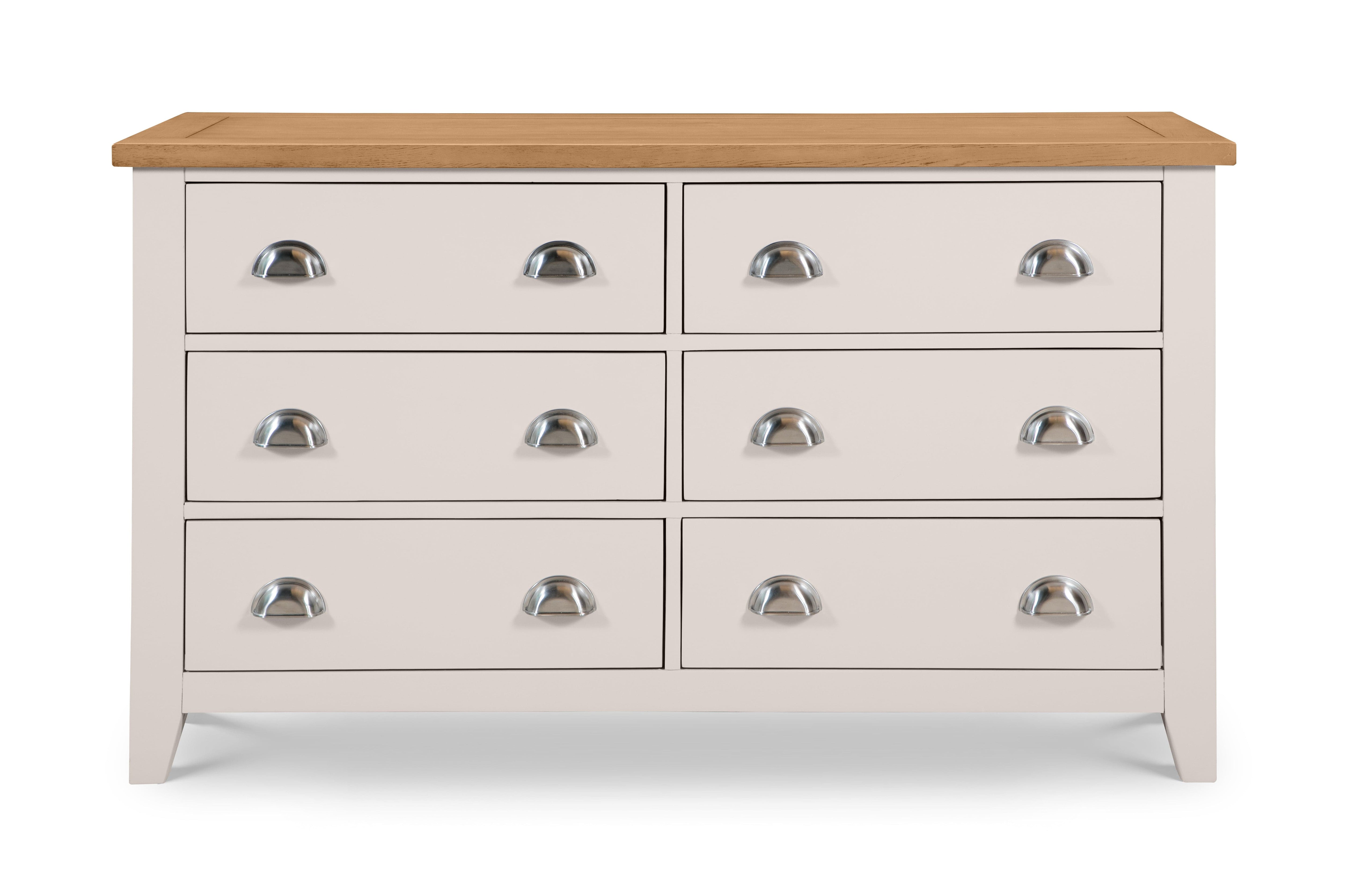 Julian Bowen Chest Of Drawers Richmond 6 Drawer Wide Chest Bed Kings