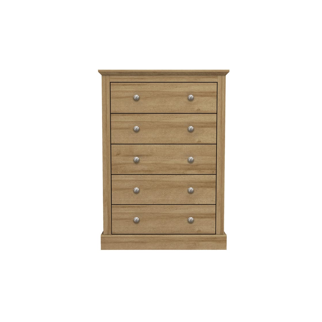 LPD Chest Of Drawers Devon 5 Drawer Chest Oak Bed Kings