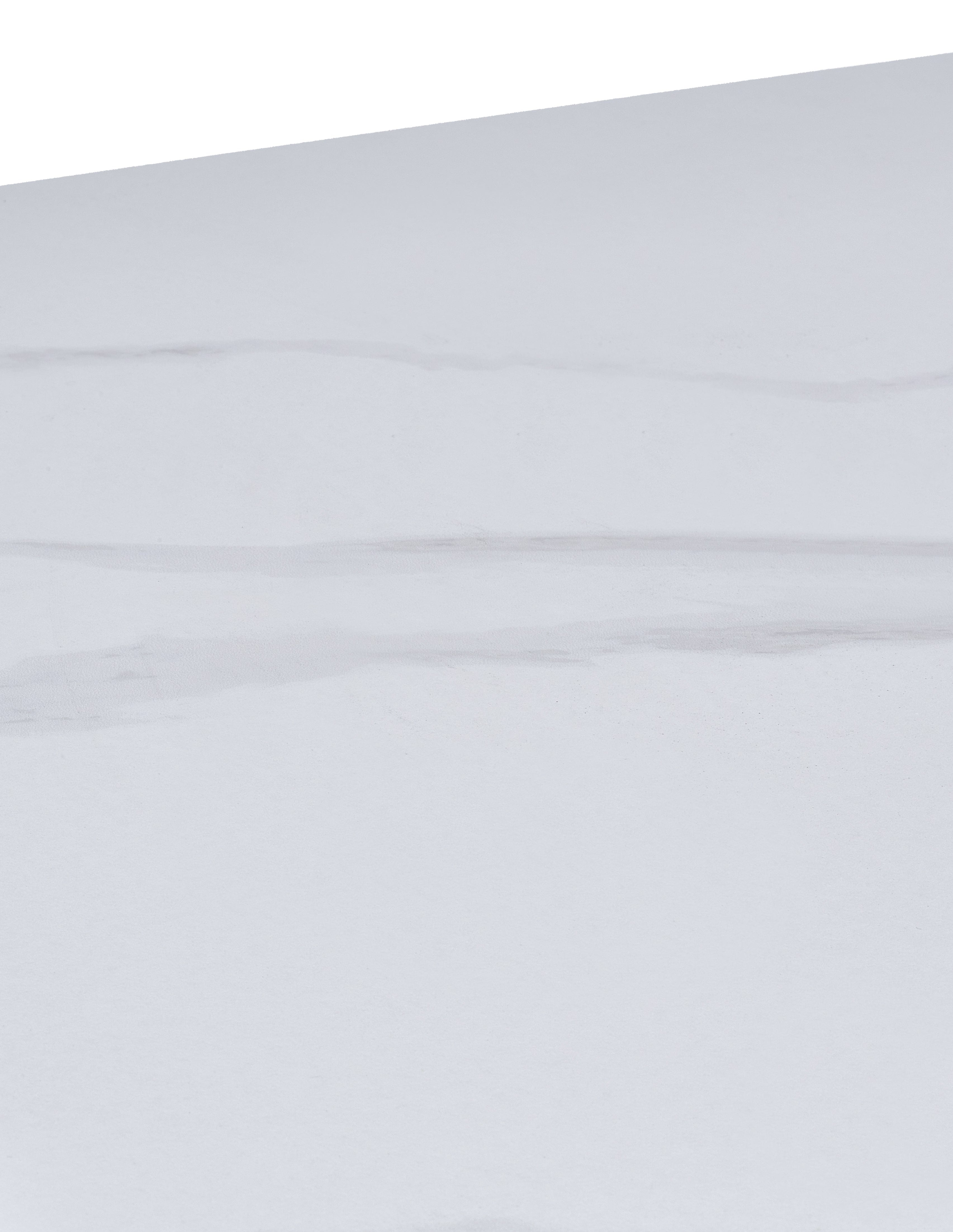 Julian Bowen Coffee Table Louis Fluted Stone Top Coffee Table With 2 Drawers - Black Bed Kings