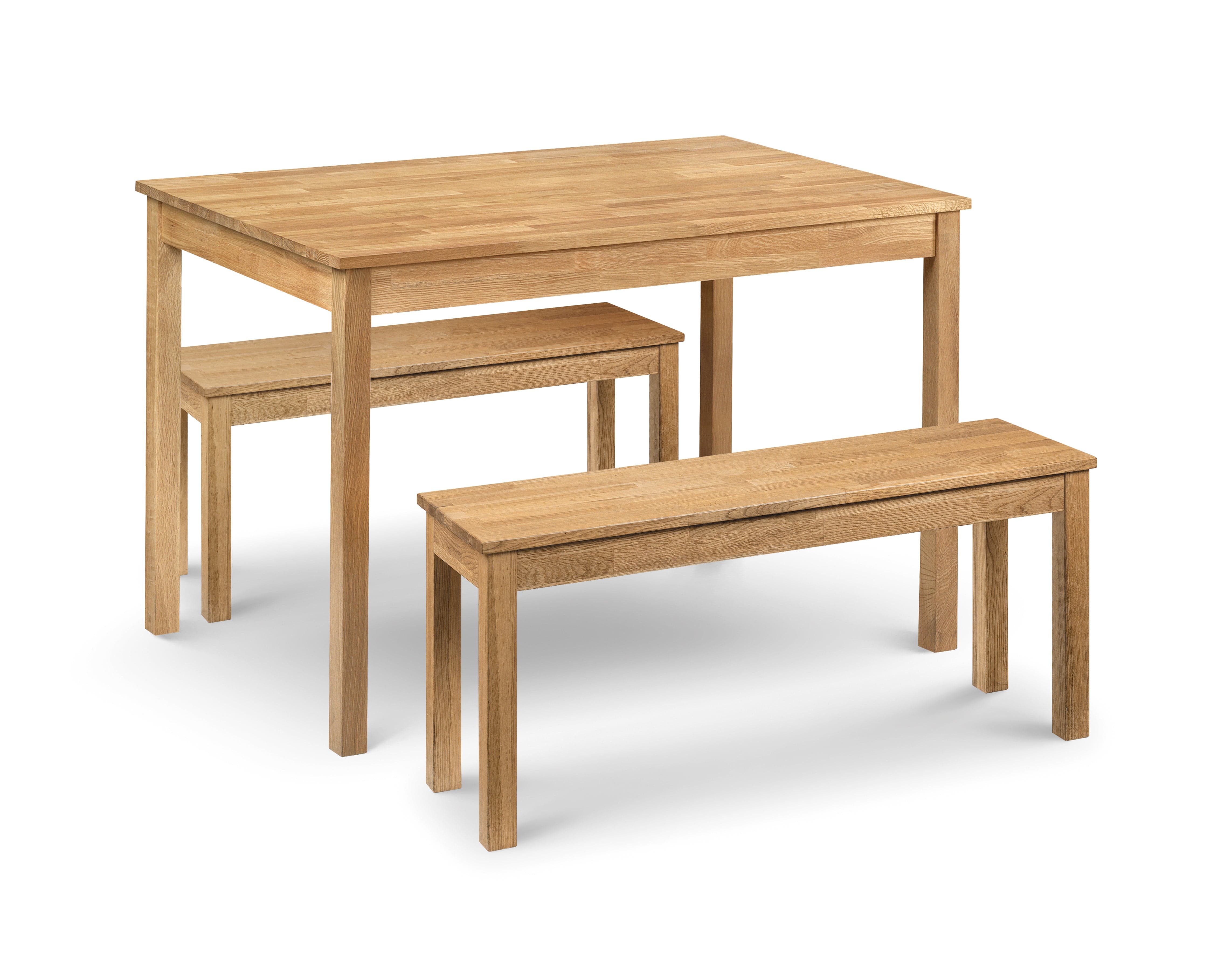 Julian Bowen Dining Bench Coxmoor Bench - Oak Bed Kings