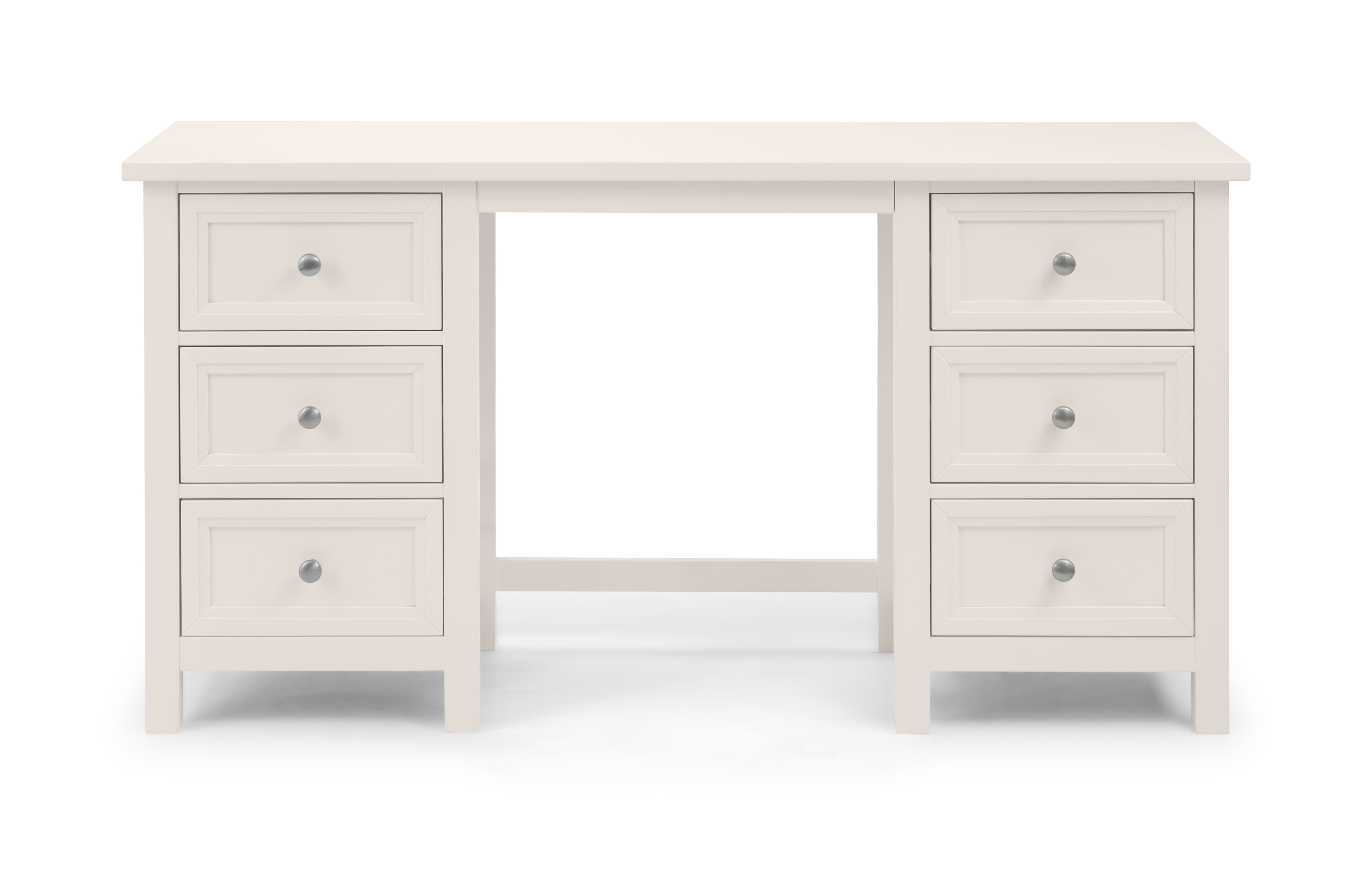 Julian Bowen Dressing Table Maine Dressing Table - Surf White Bed Kings