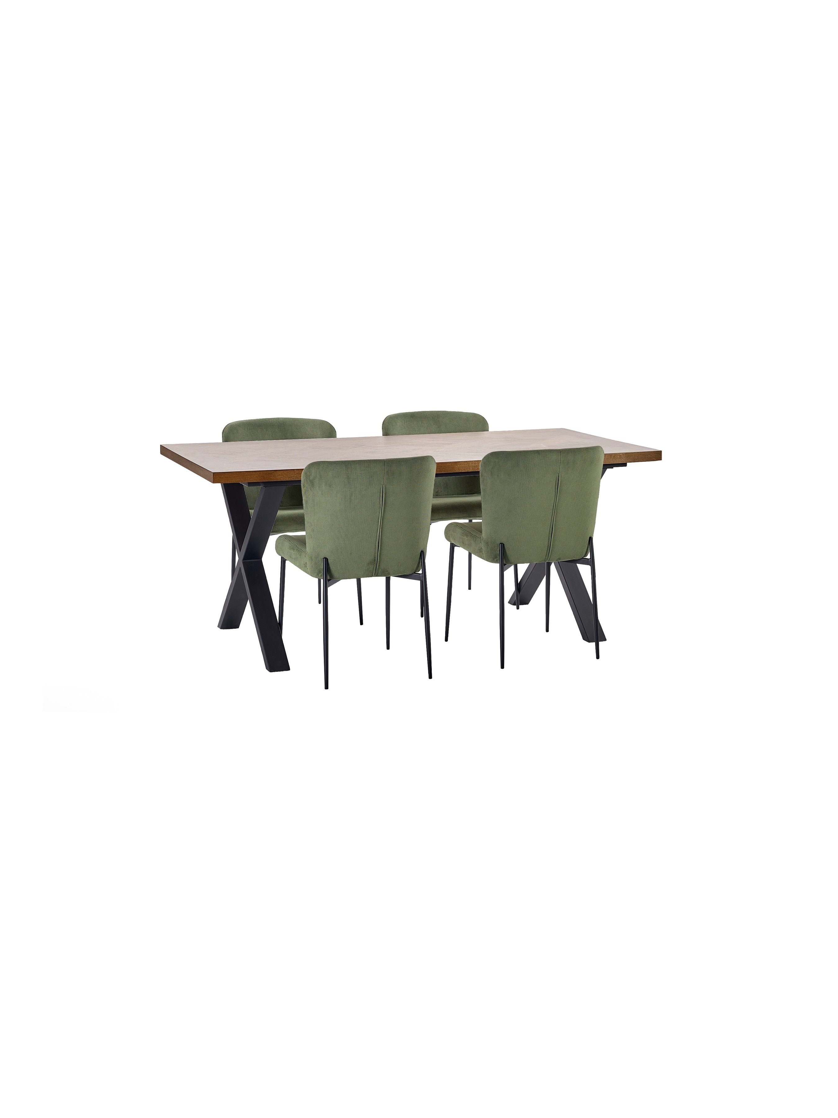Leonie Dining Chairs - Green (Set of 2)