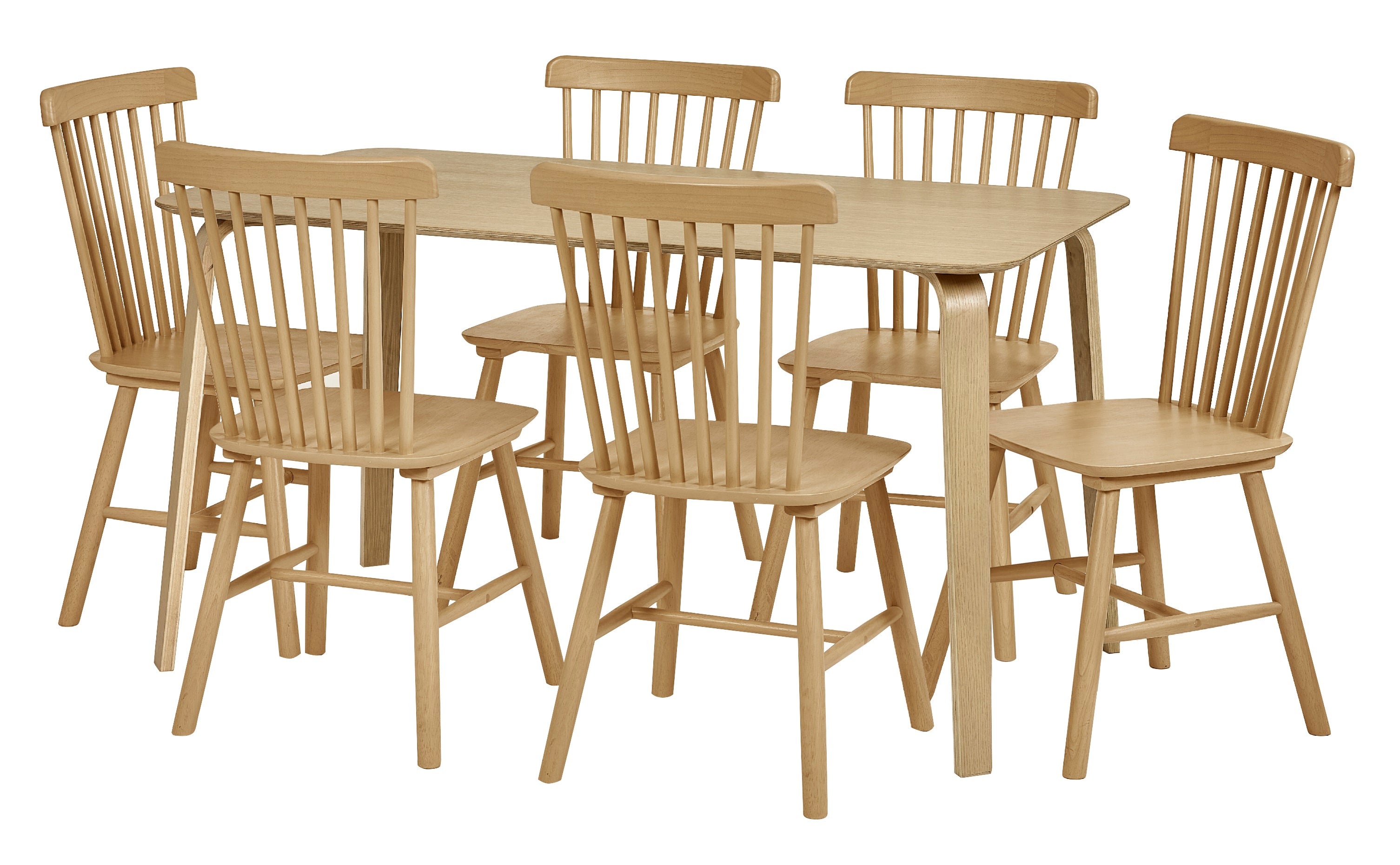 Sakura Oak Dining Chairs (Set of 2)