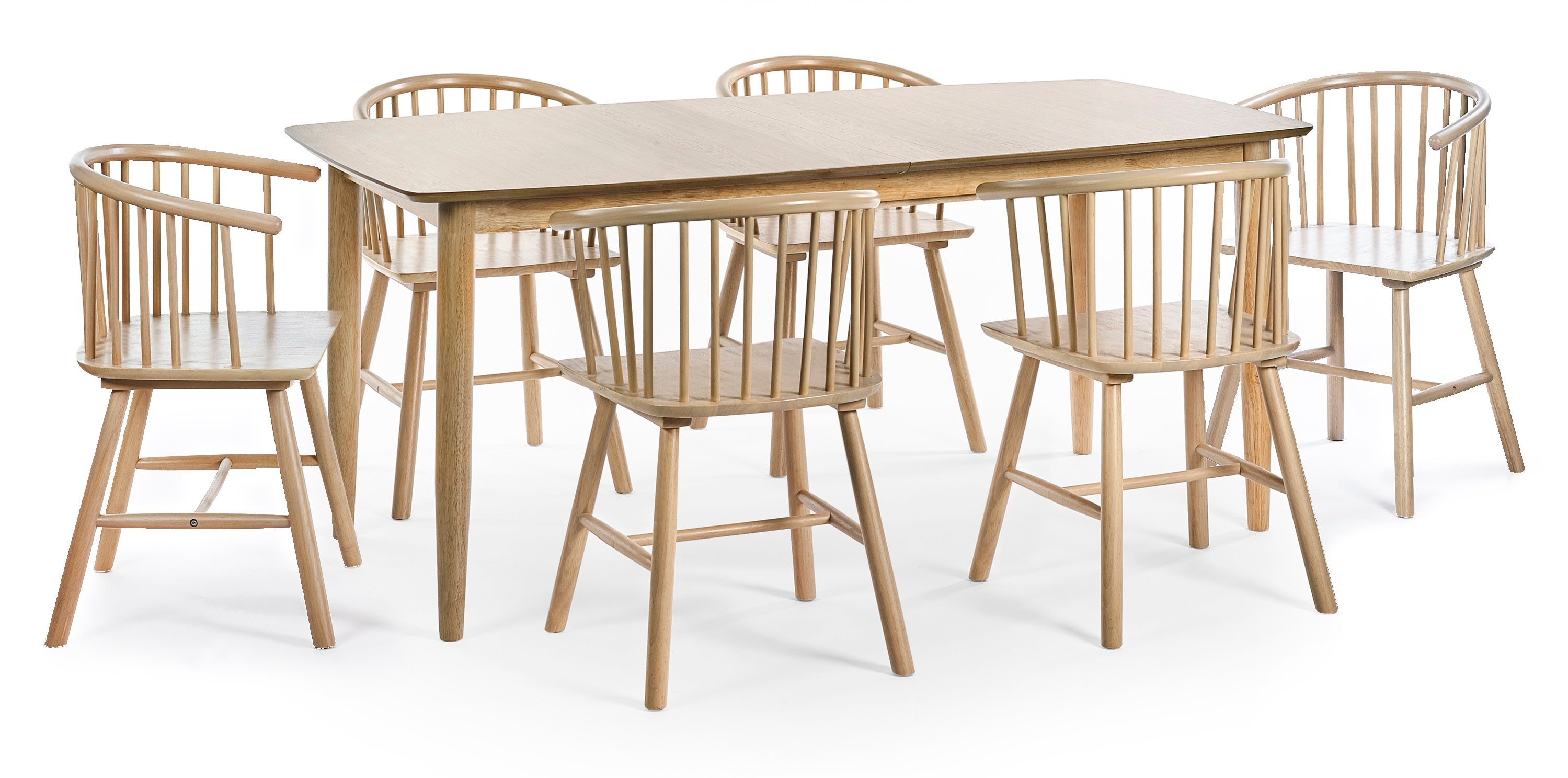 Kaito Oak Dining Chairs (Set of 2)