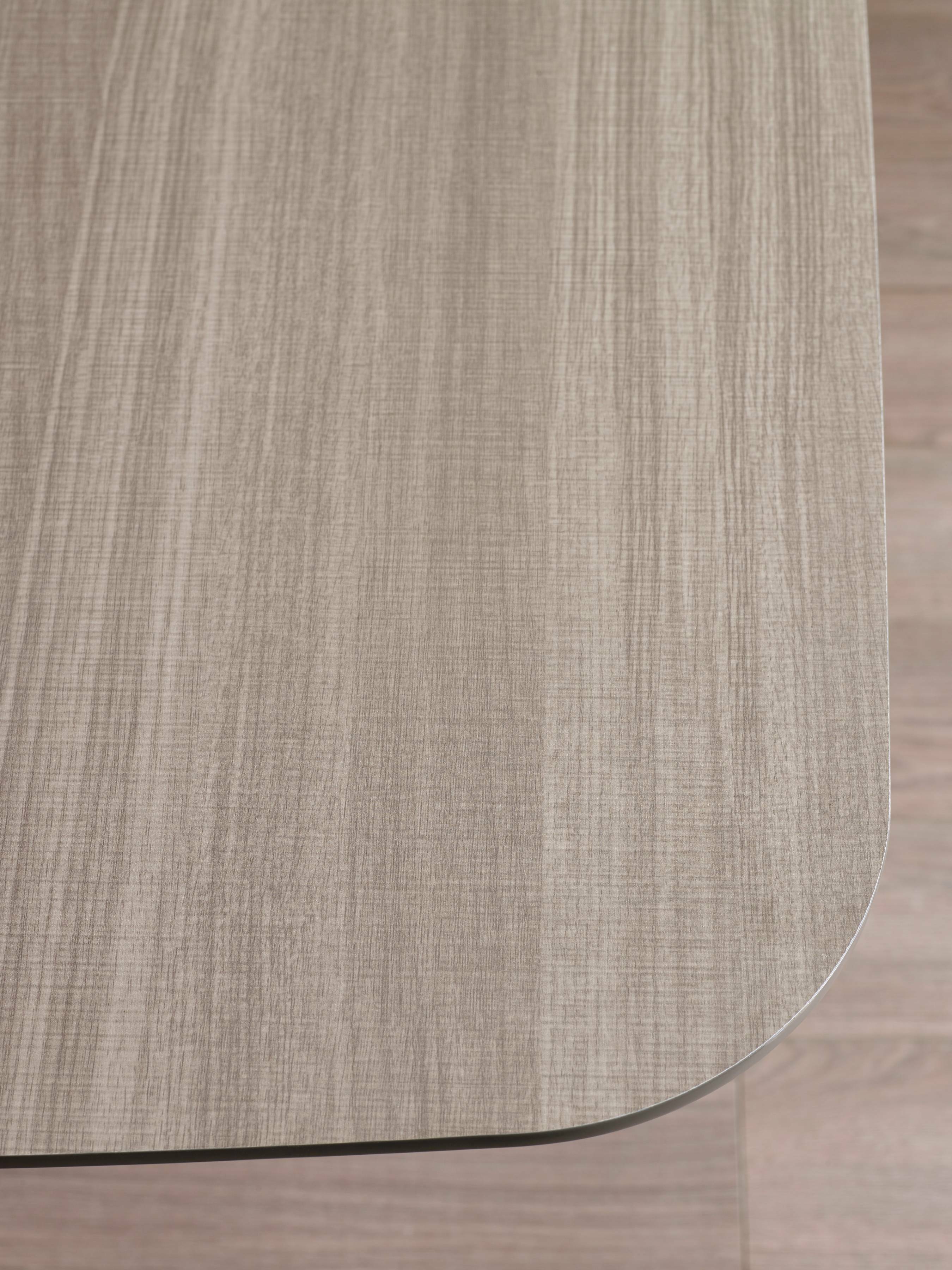 Noah Taupe Rectangular Dining Table