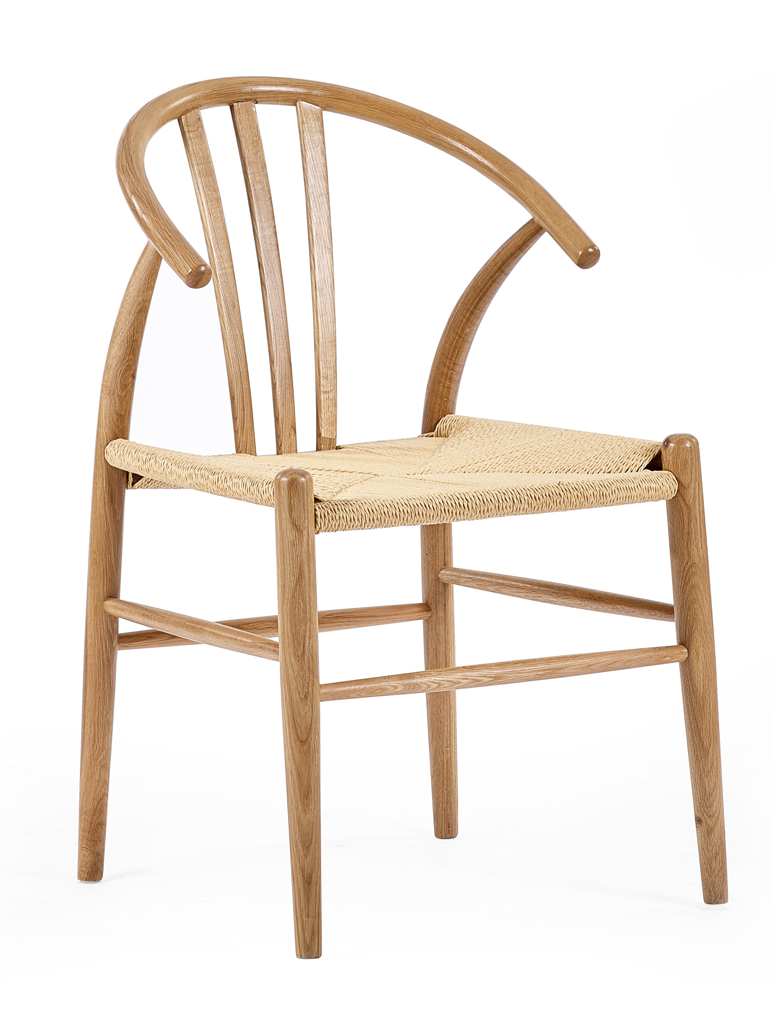 Symi Natural Oak Dining Chairs (Set of 2)