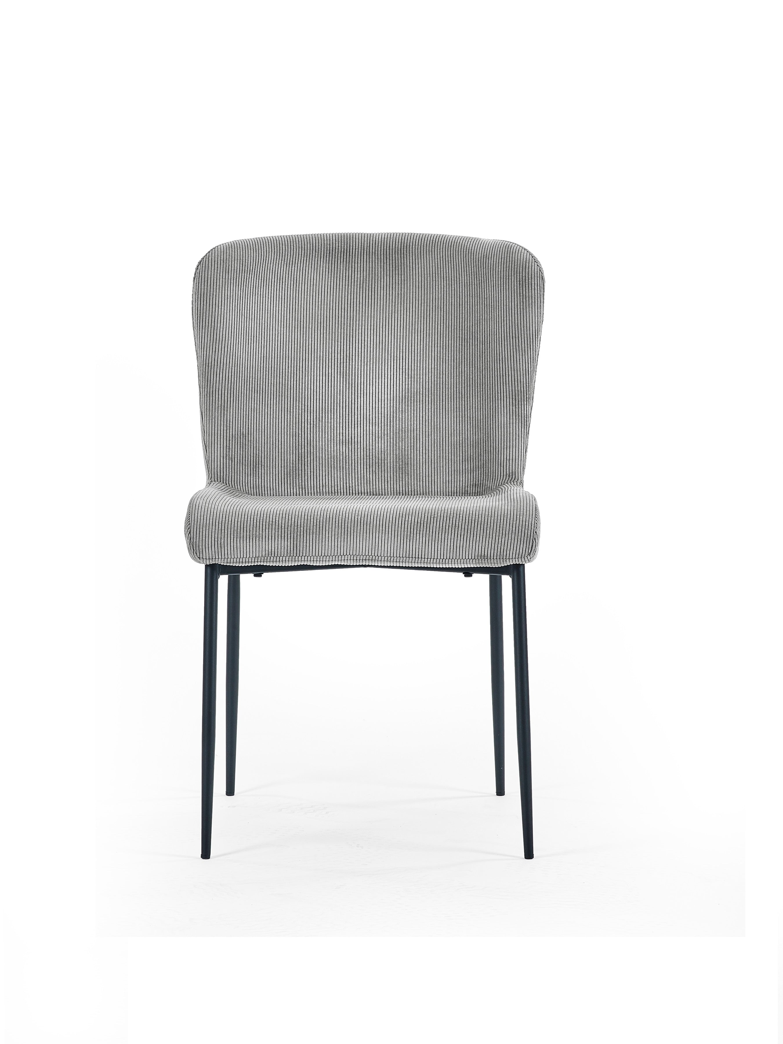 Leonie Dining Chairs - Grey (Set of 2)