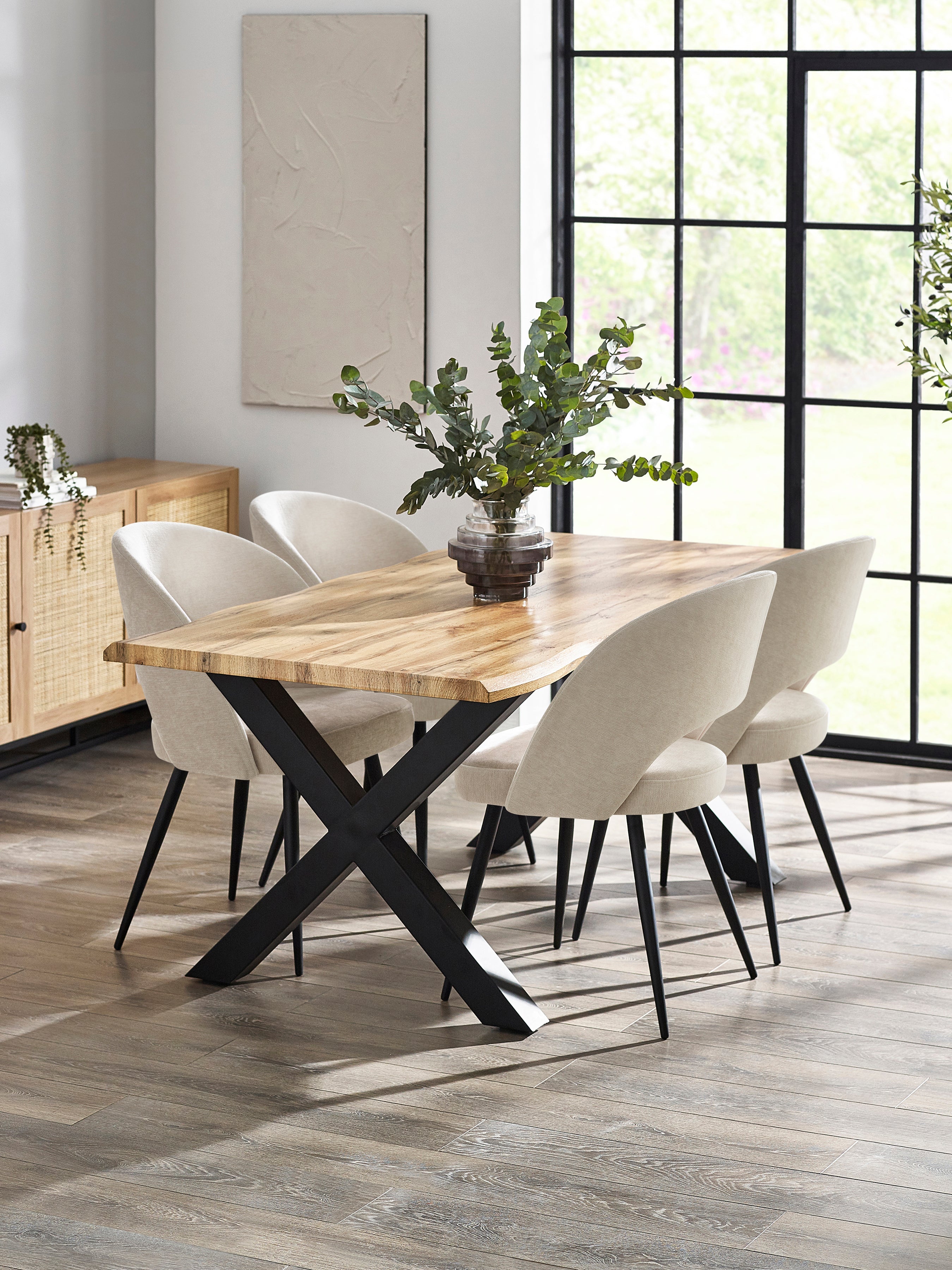 Ella Dining Chairs - Calico (Set Of 2)