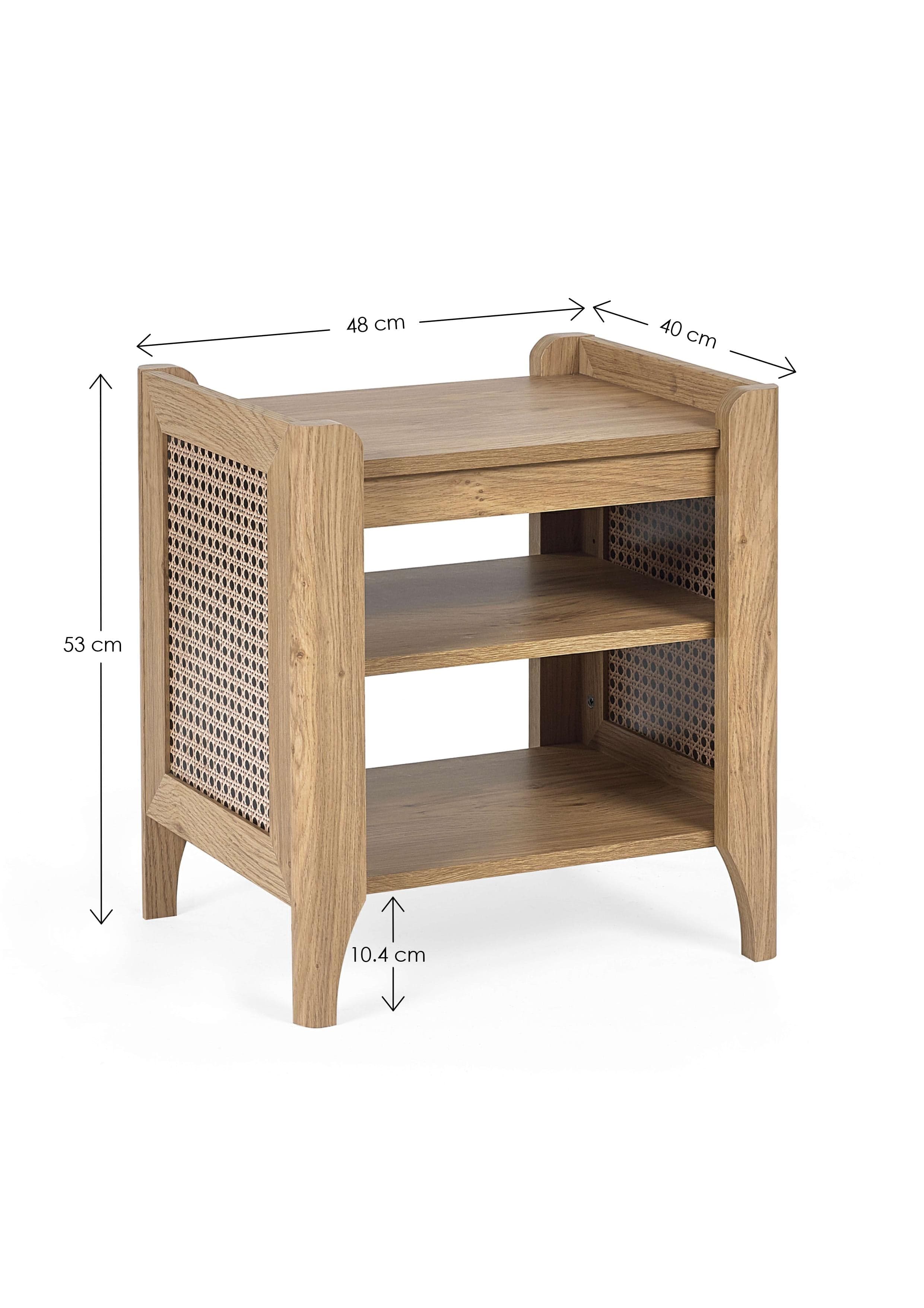 Julian Bowen Lamp Table Sydney Lamp Table With Removable Shelf Bed Kings