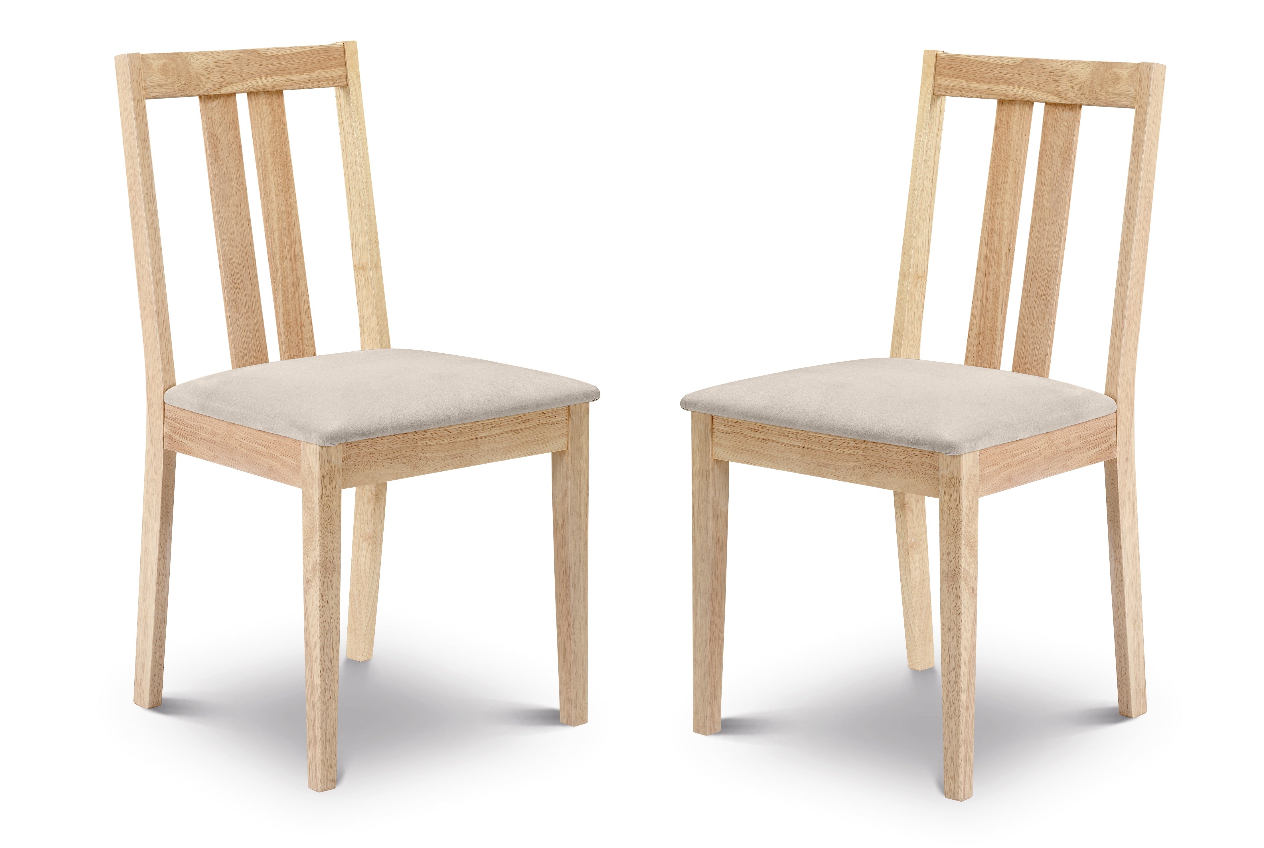 Rufford Dining Chairs - Oak (Set Of 2)