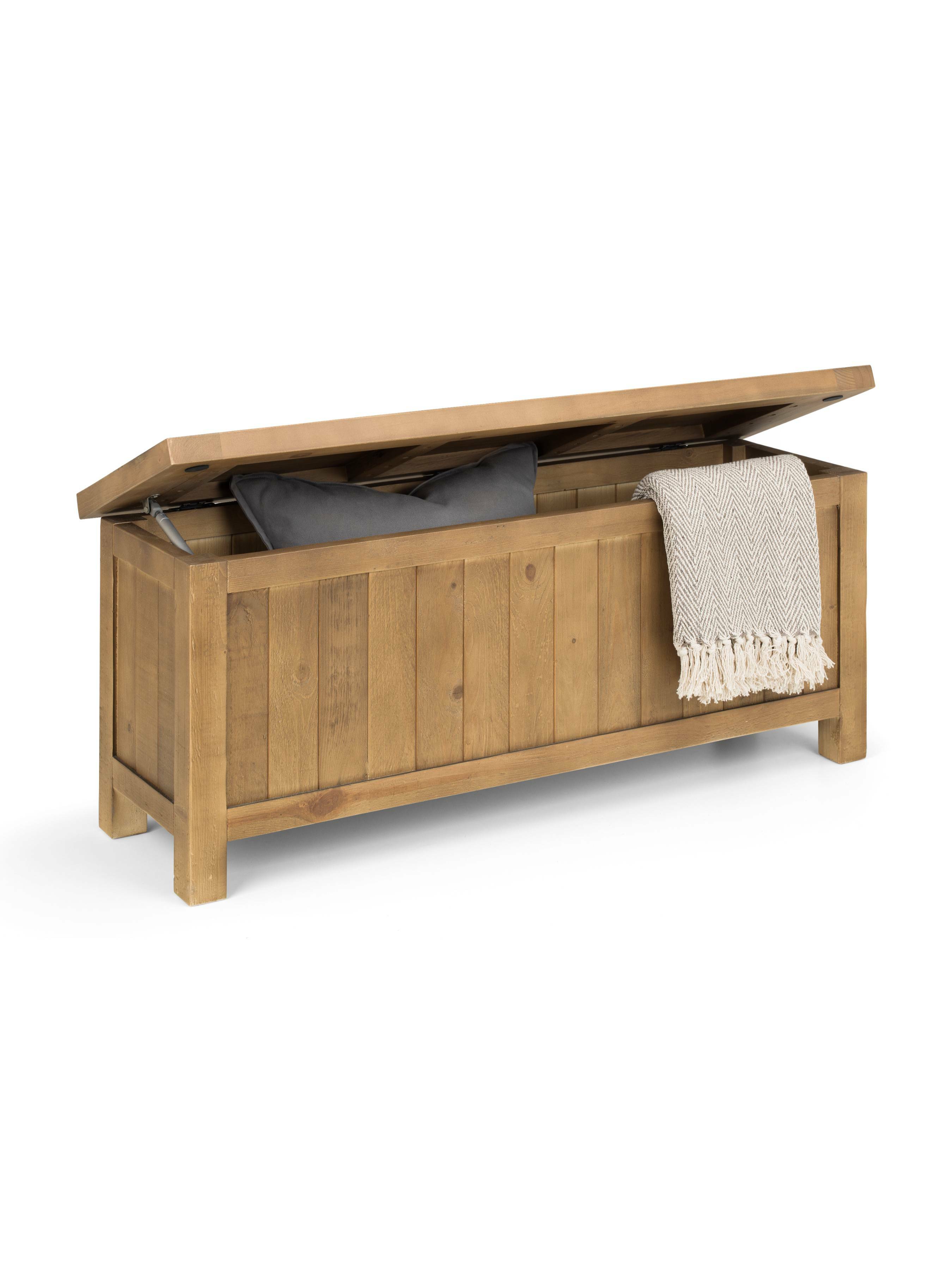 Aspen Storage Bench - Natural