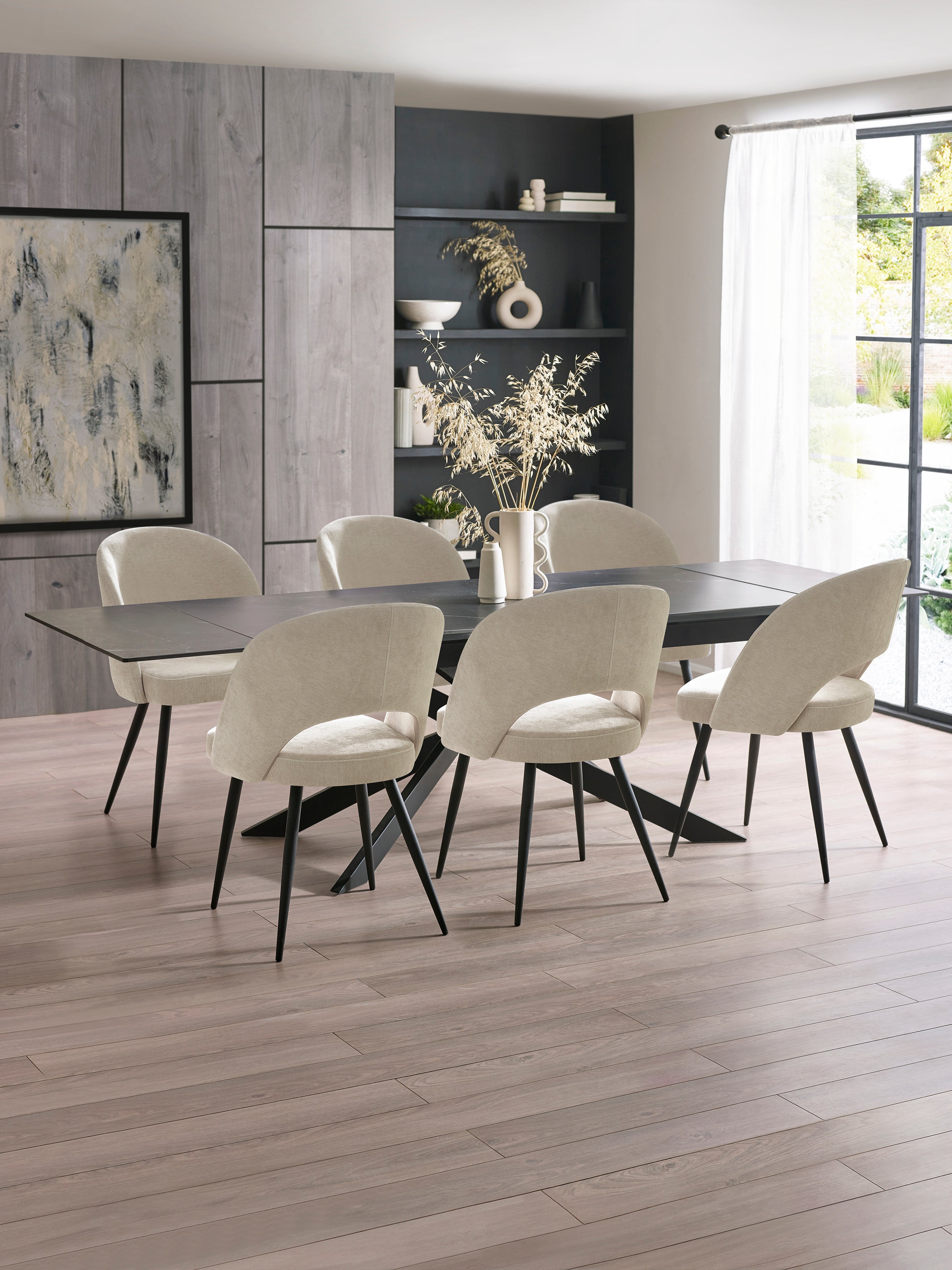 Ella Dining Chairs - Calico (Set Of 2)