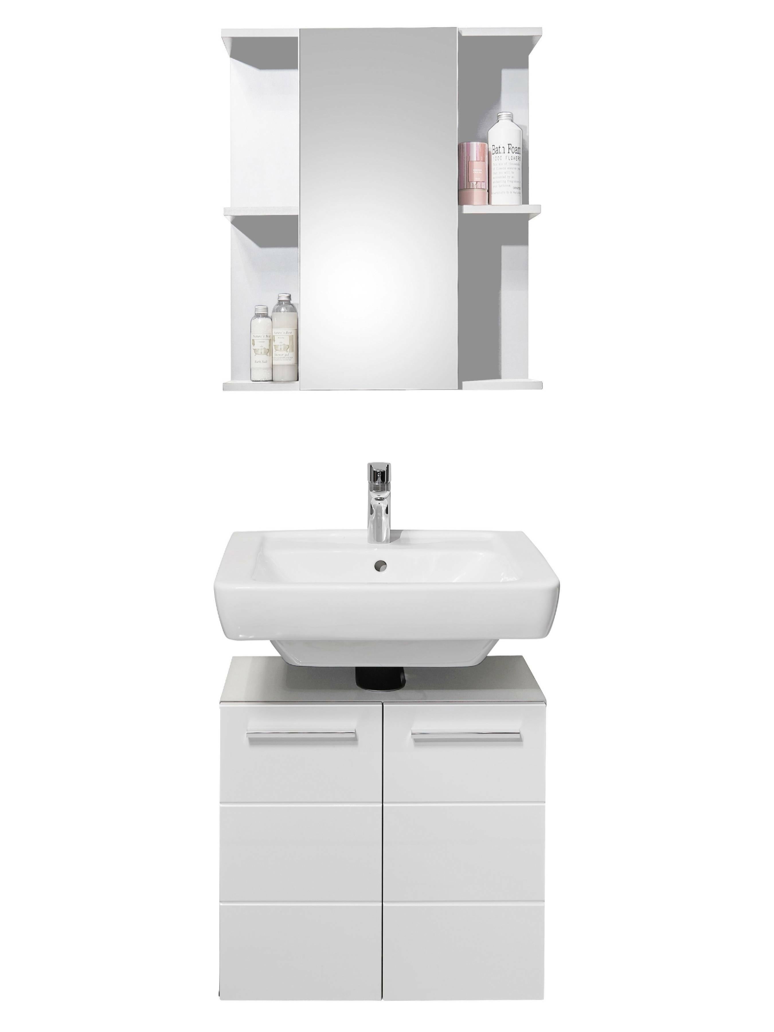 Mandy 1 Door Mirrored Cabinet