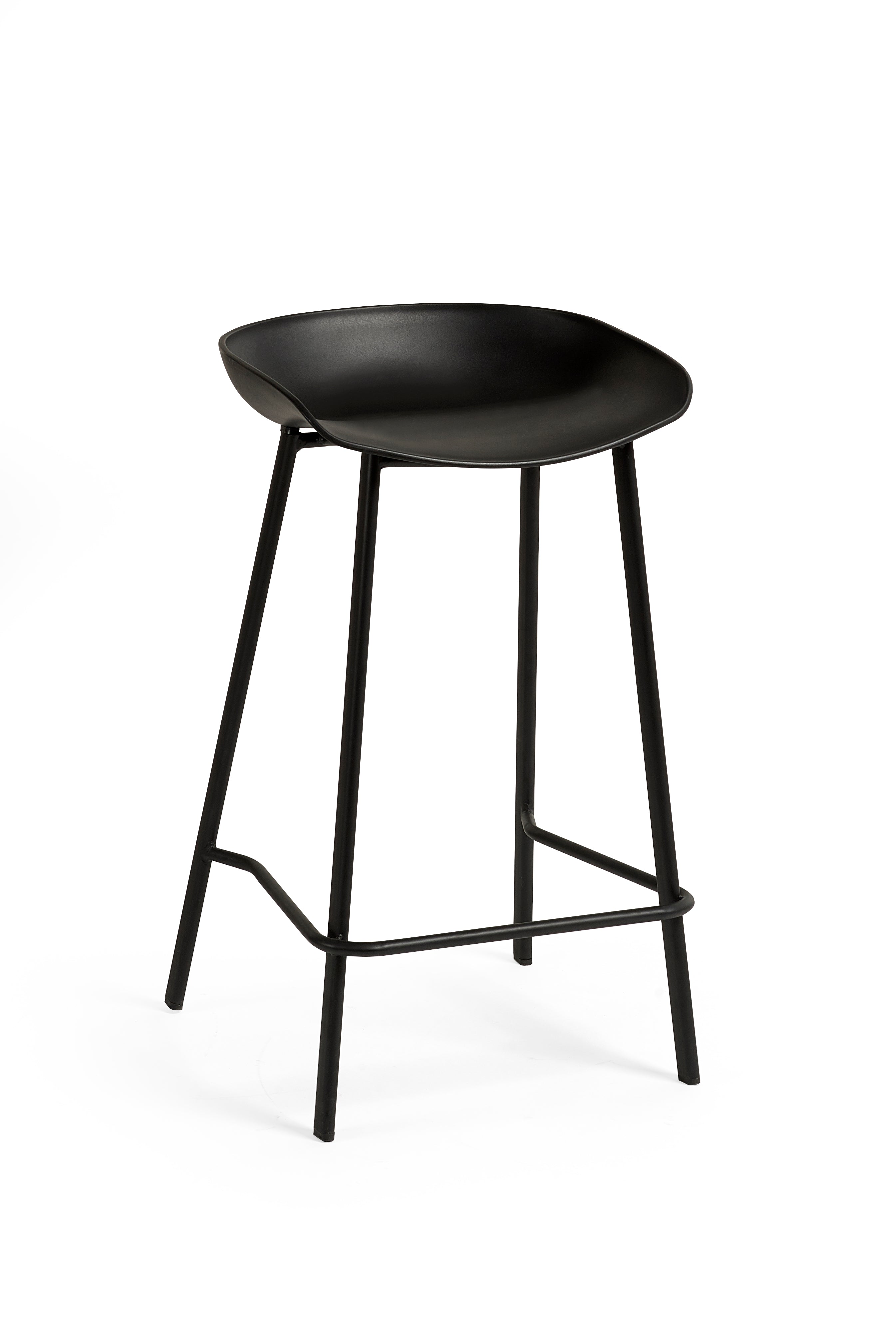 Renzo Bar Stool Black (Set of 2)