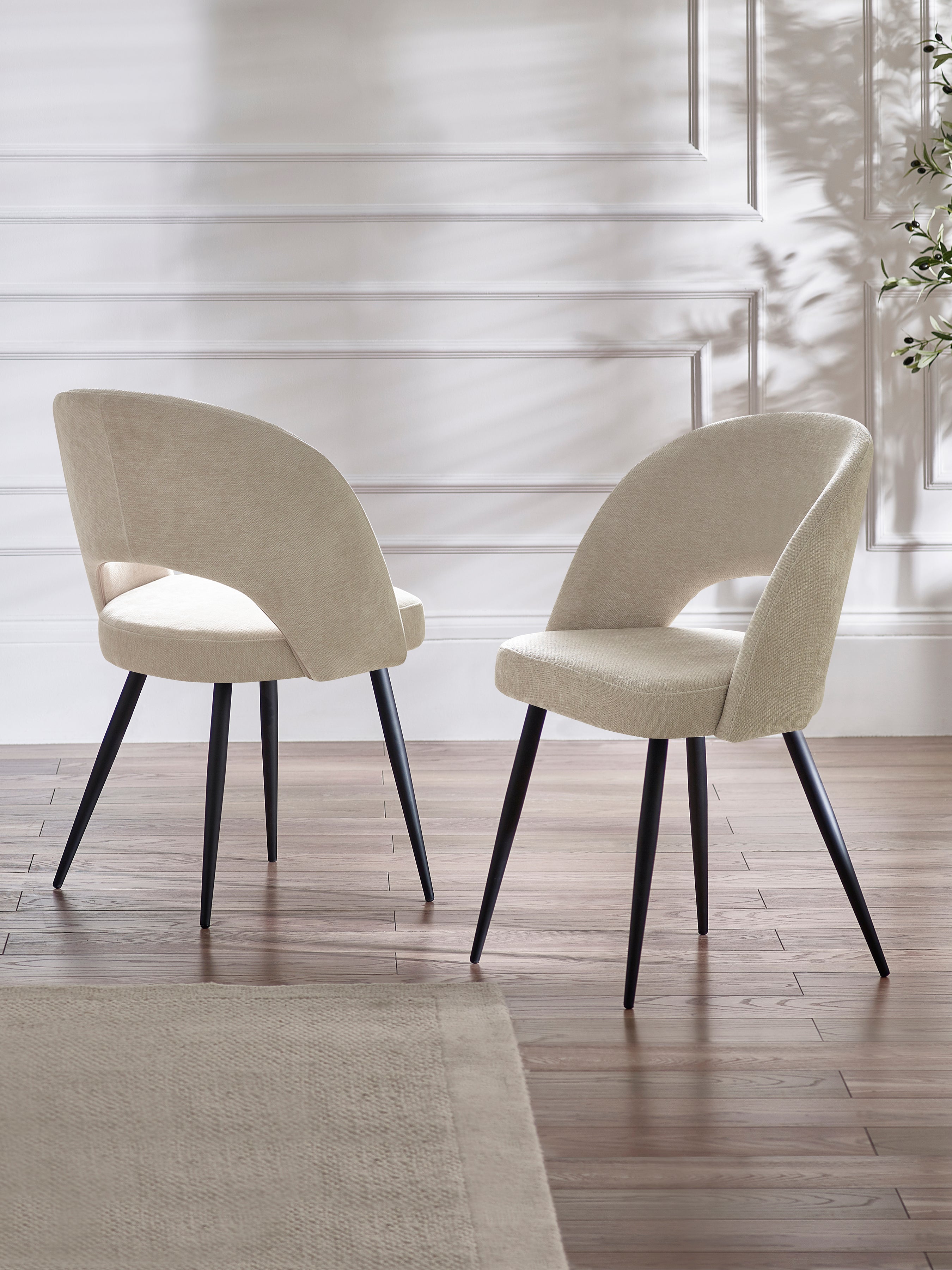 Ella Dining Chairs - Calico (Set Of 2)