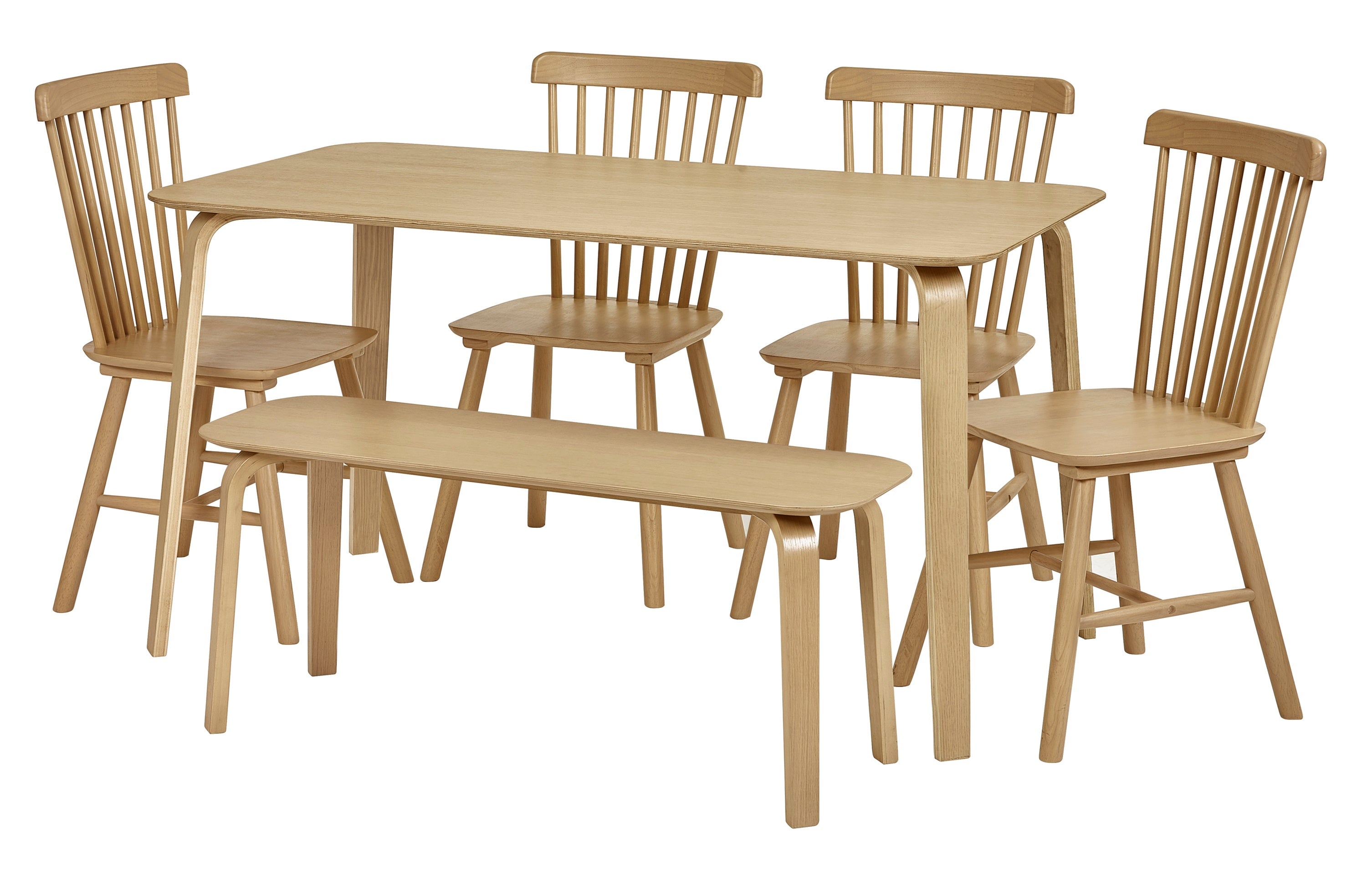 Sakura Oak Dining Chairs (Set of 2)