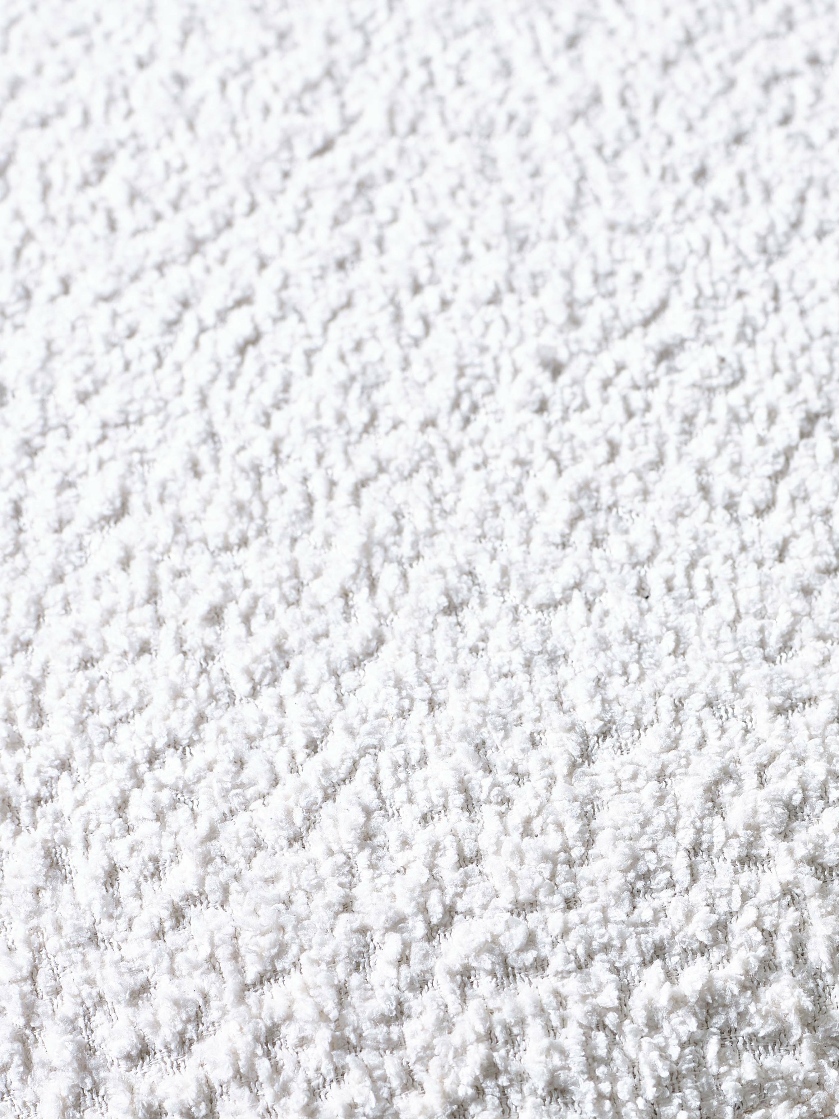 Hailey Ivory Boucle Upholstered 40cm Storage Stool