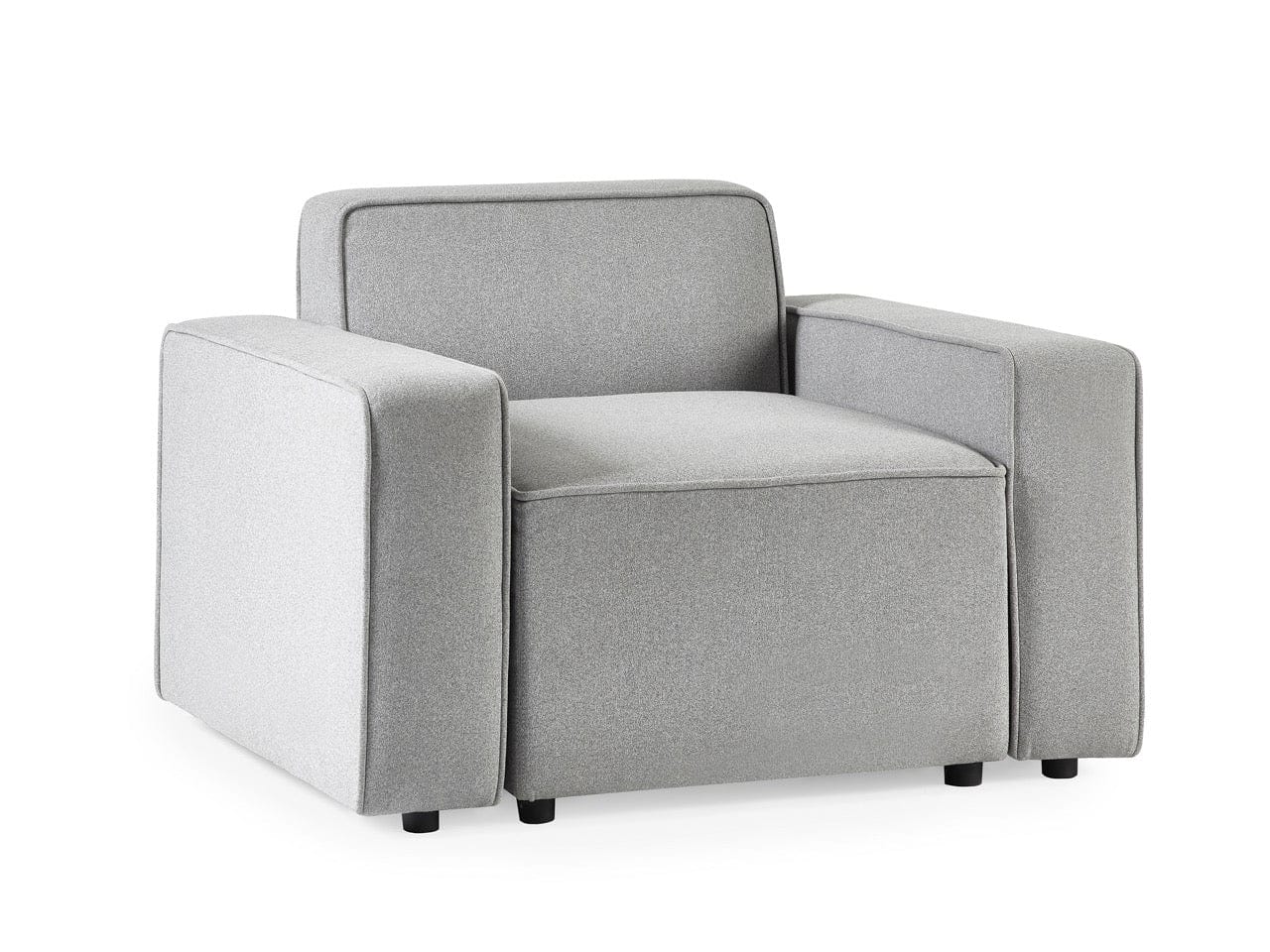 Julian Bowen Sectional Lago Combination Sofa - Grey Bed Kings