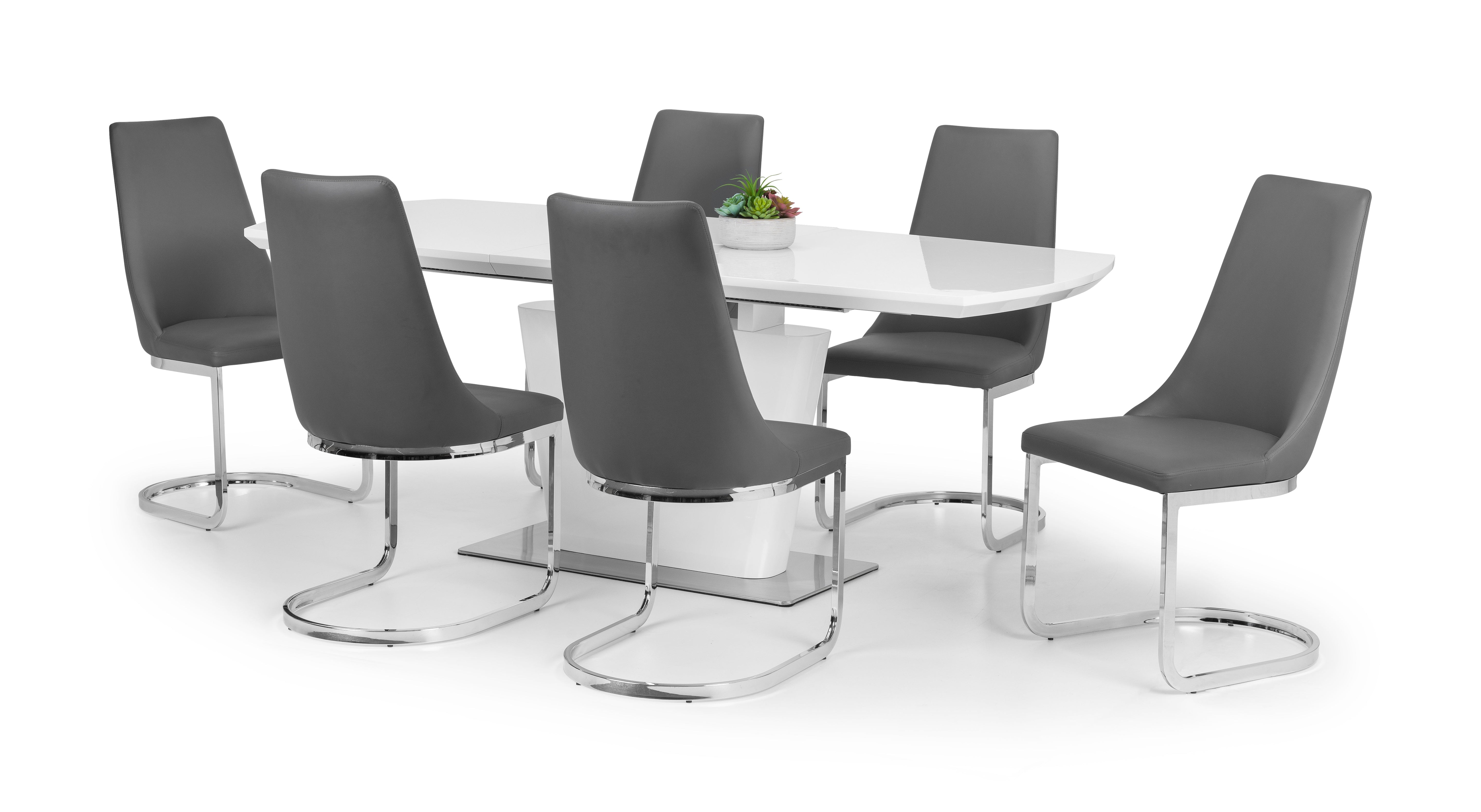 Como Cantilever Dining Chairs (Set Of 2)