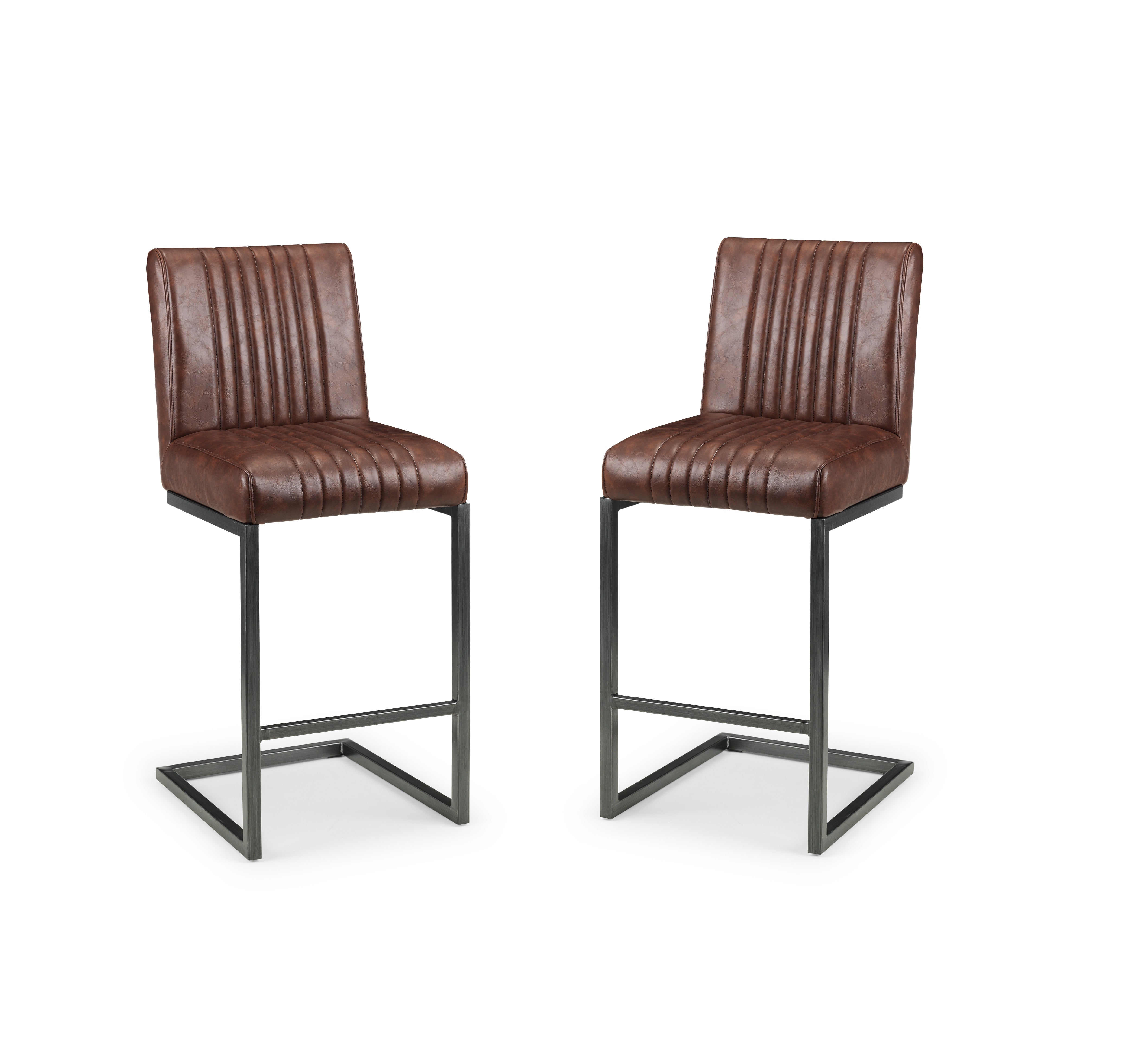 Brooklyn Barstools - Brown (Set Of 2)
