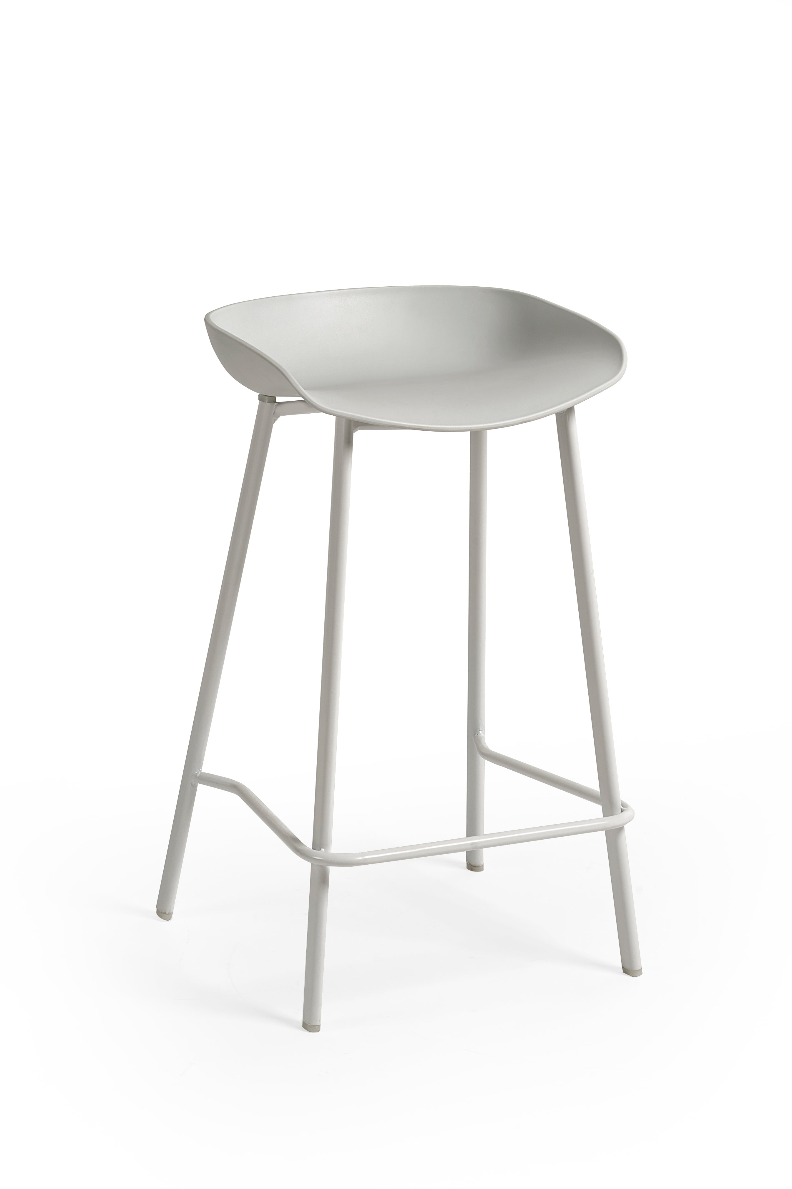 Renzo Bar Stool Grey (Set Of 2)
