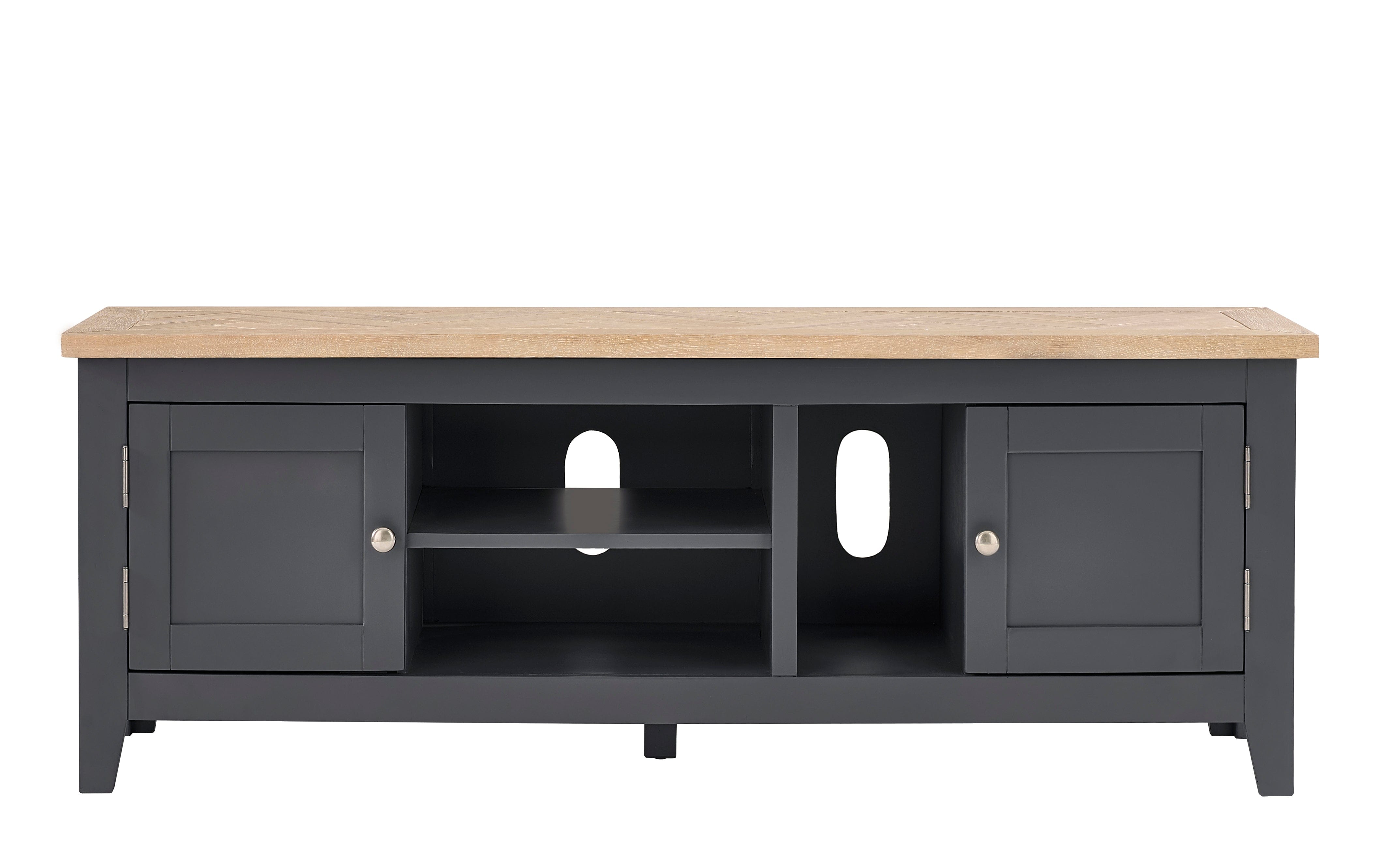 Julian Bowen TV Unit Bordeaux Tv Unit Dark Grey Bed Kings