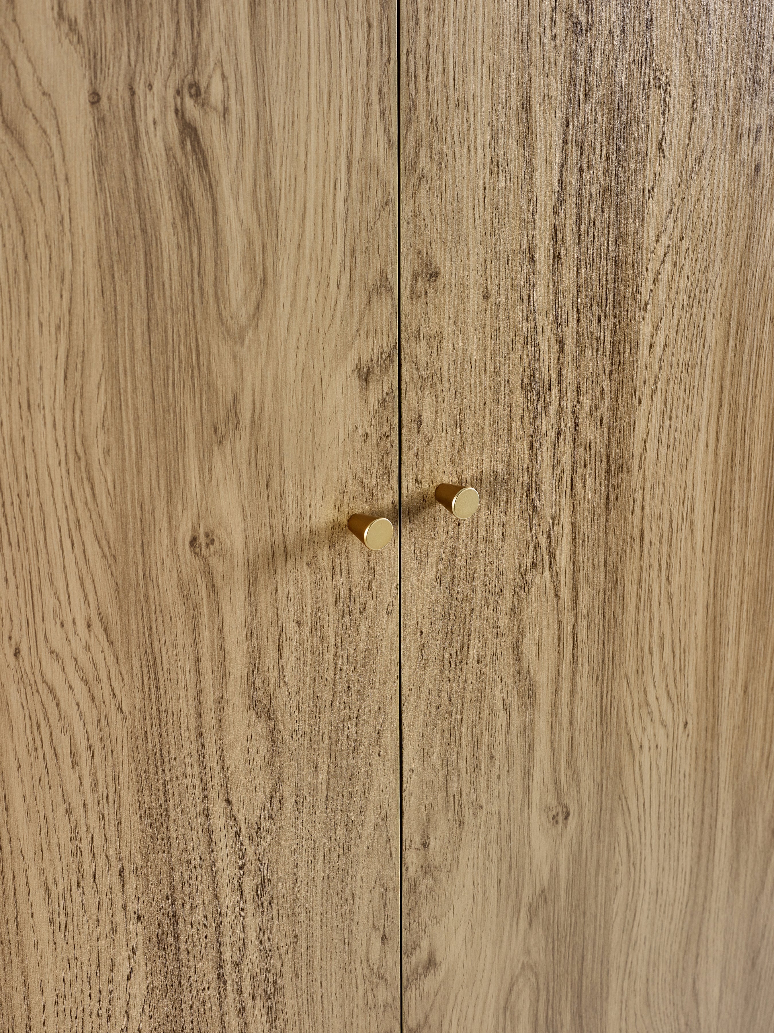Ingrid 2 Door Wardrobe Oak