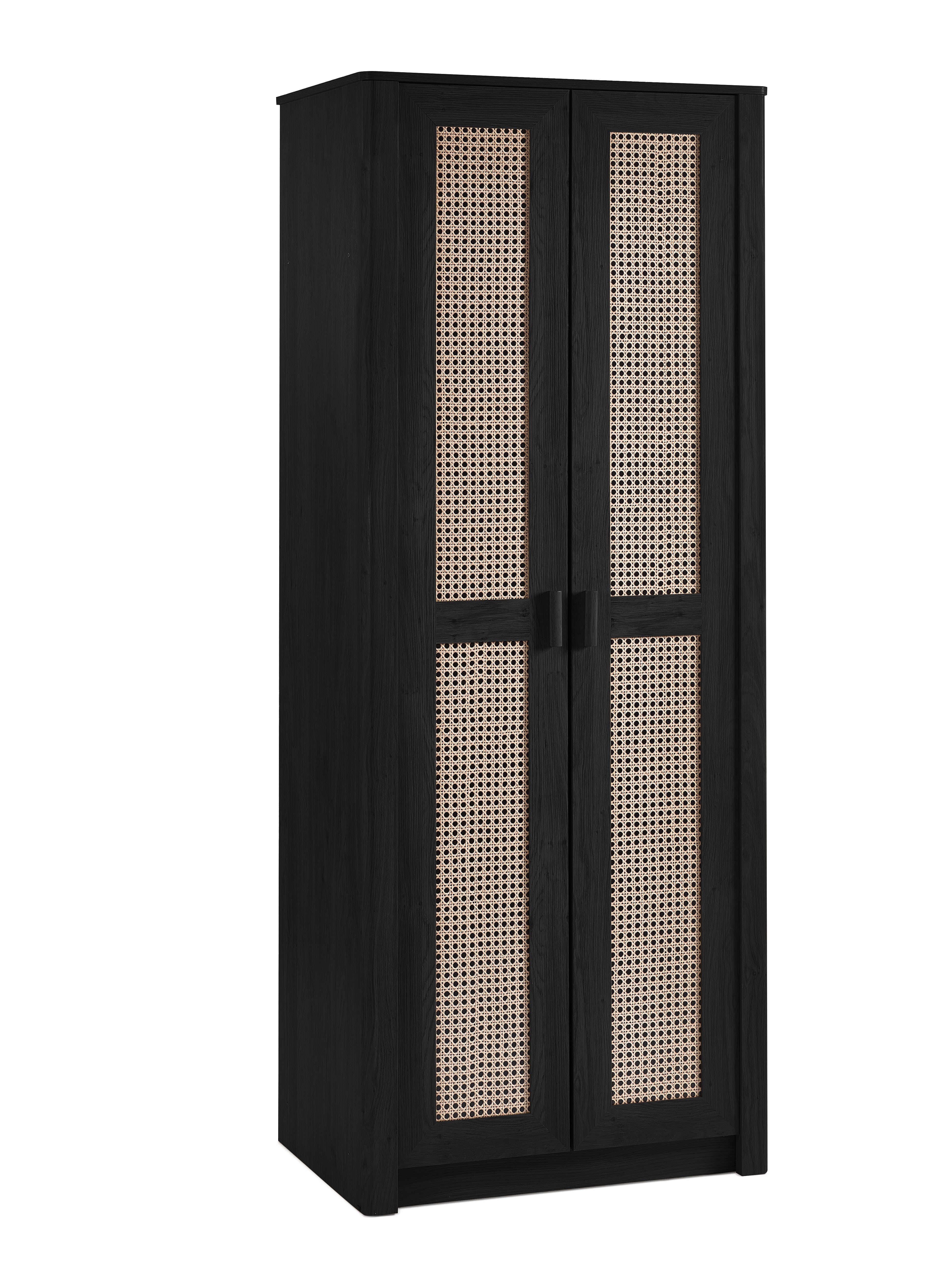 Sydney 2 Door Wardrobe - Black Ash