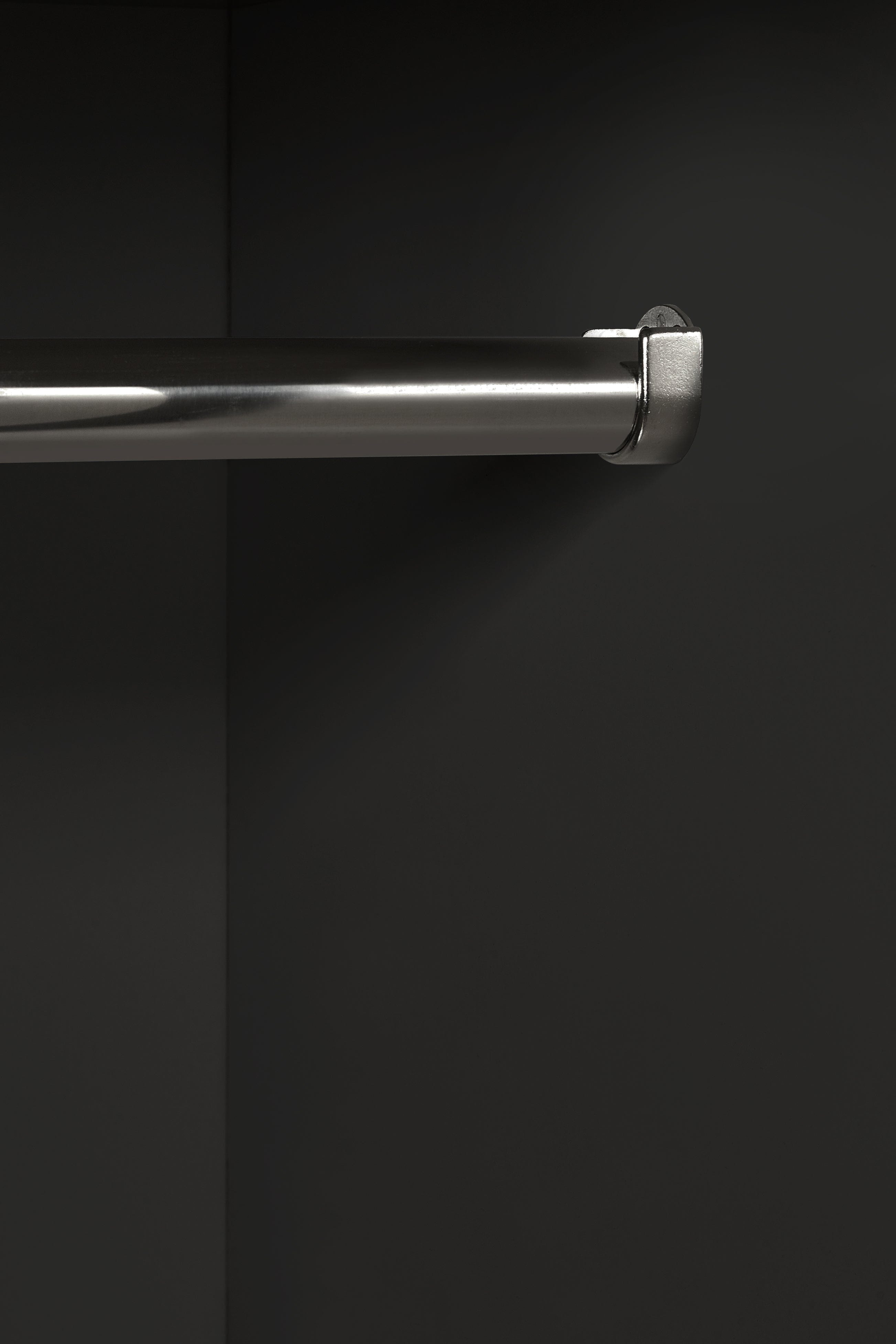 Julian Bowen Wardrobe Alba 2 Door Wardrobe - Walnut/Black Bed Kings